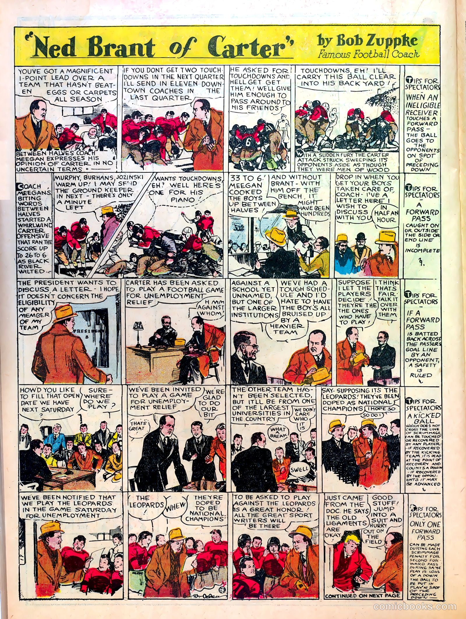 Famous Funnies #9 — page 36 of 64