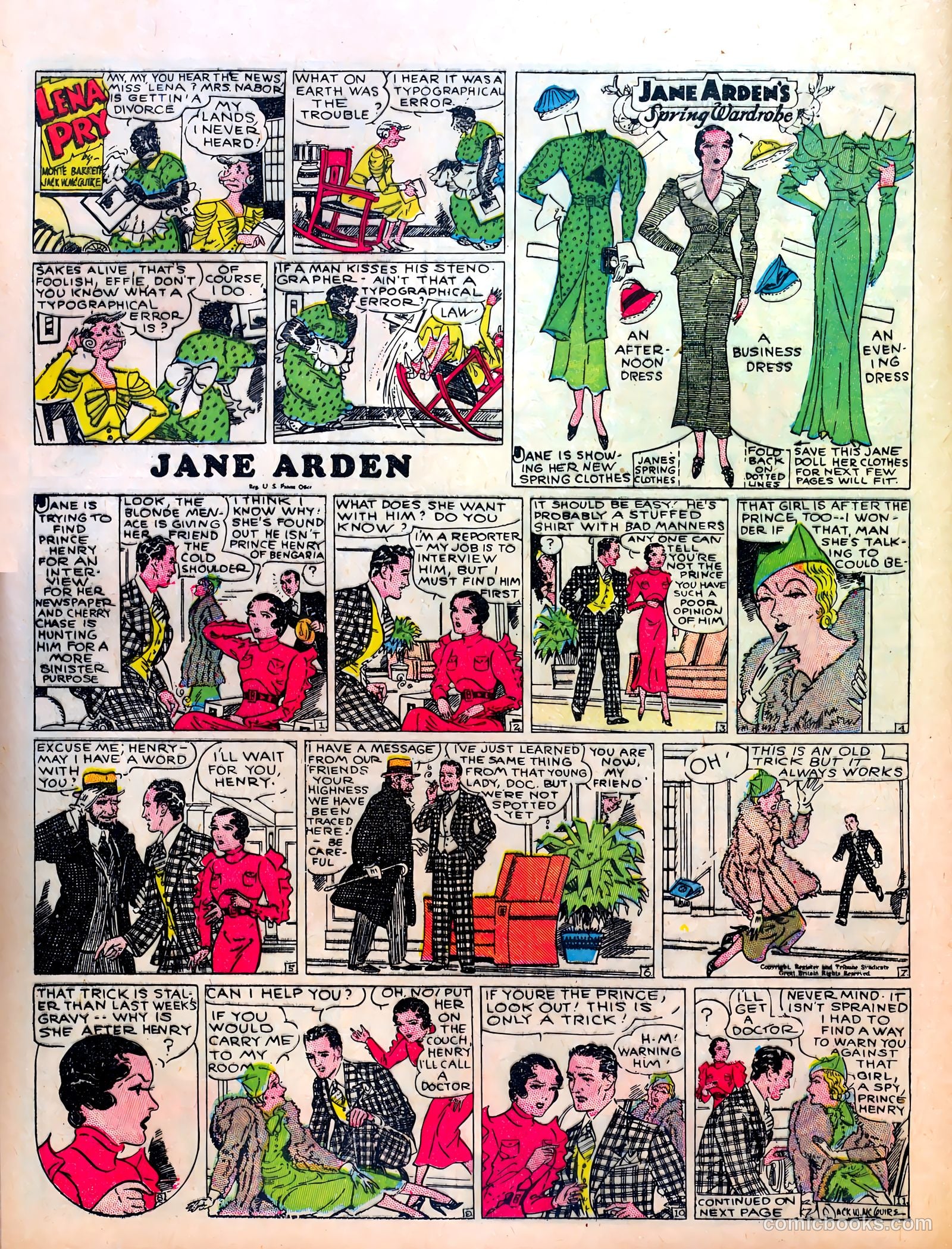 Famous Funnies #9 — page 42 of 64
