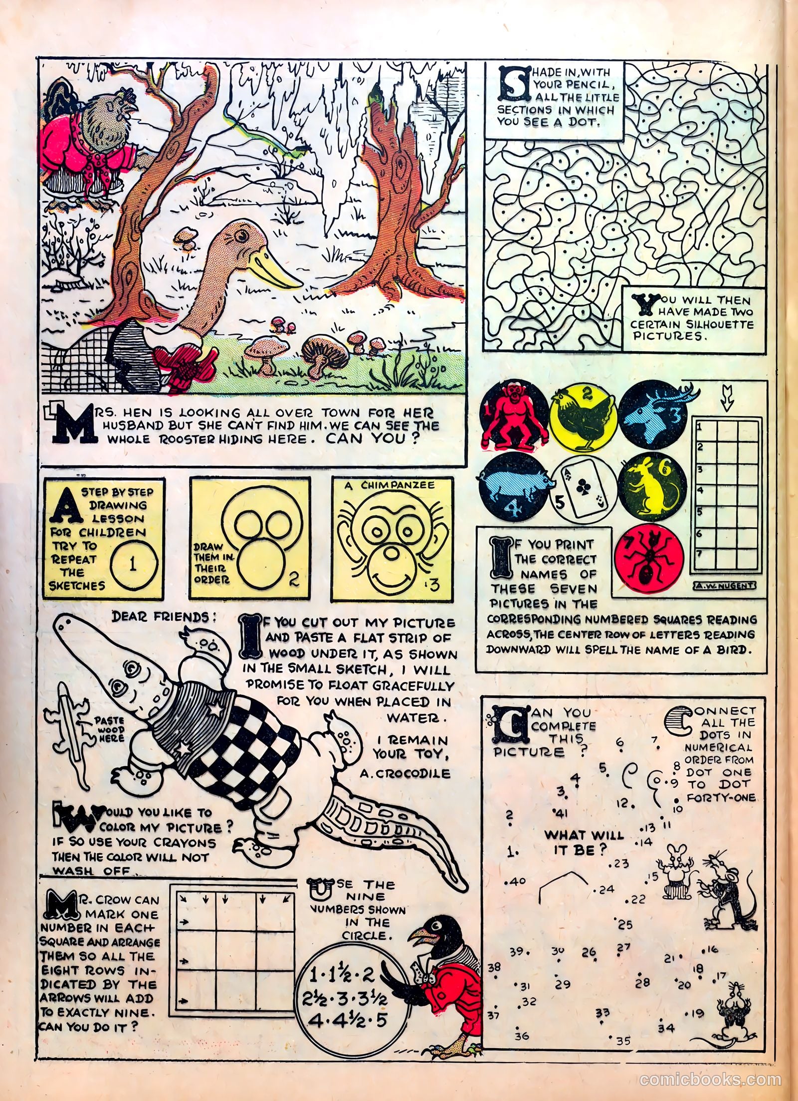 Famous Funnies #9 — page 56 of 64