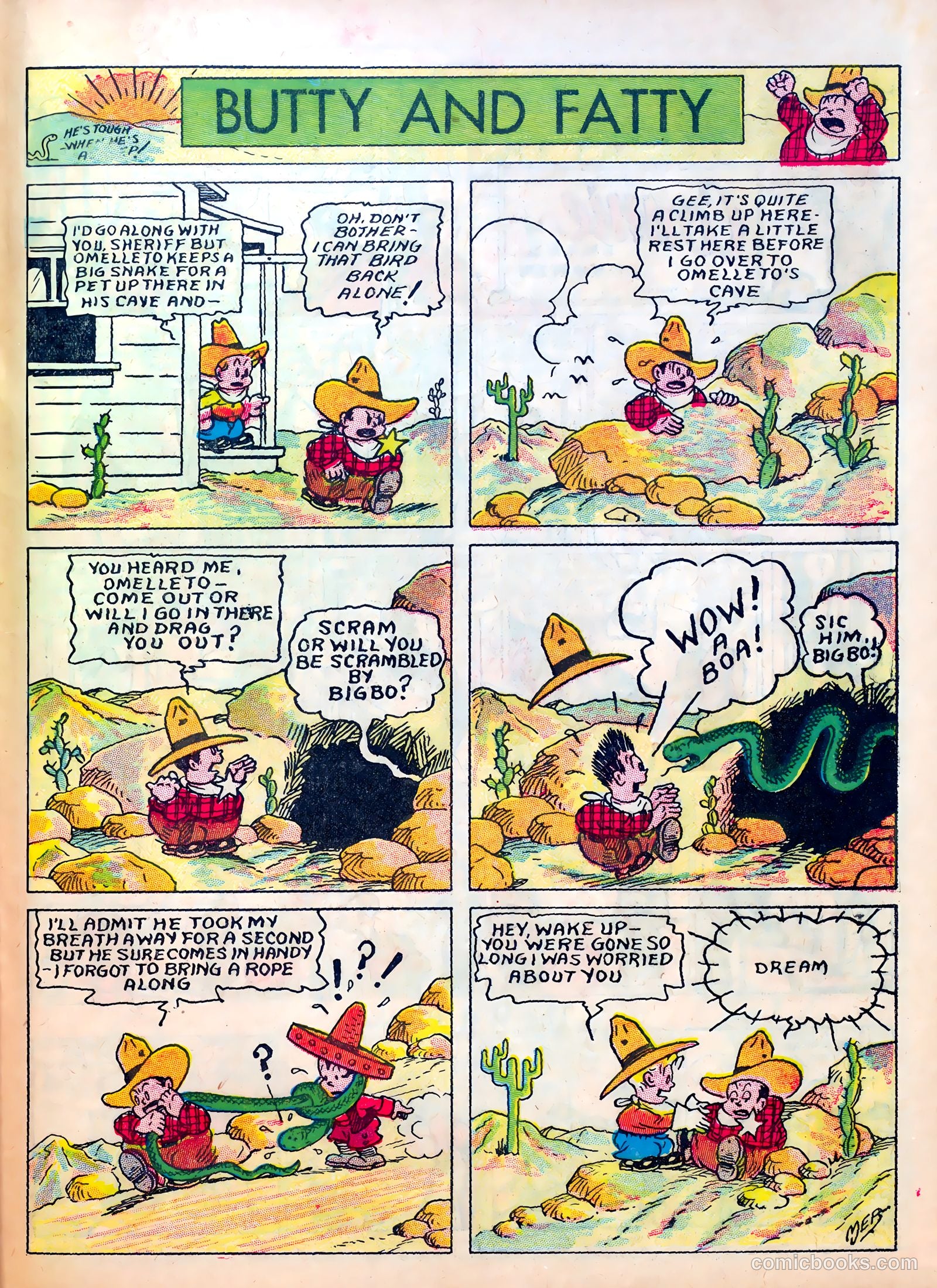 Famous Funnies #9 — page 57 of 64