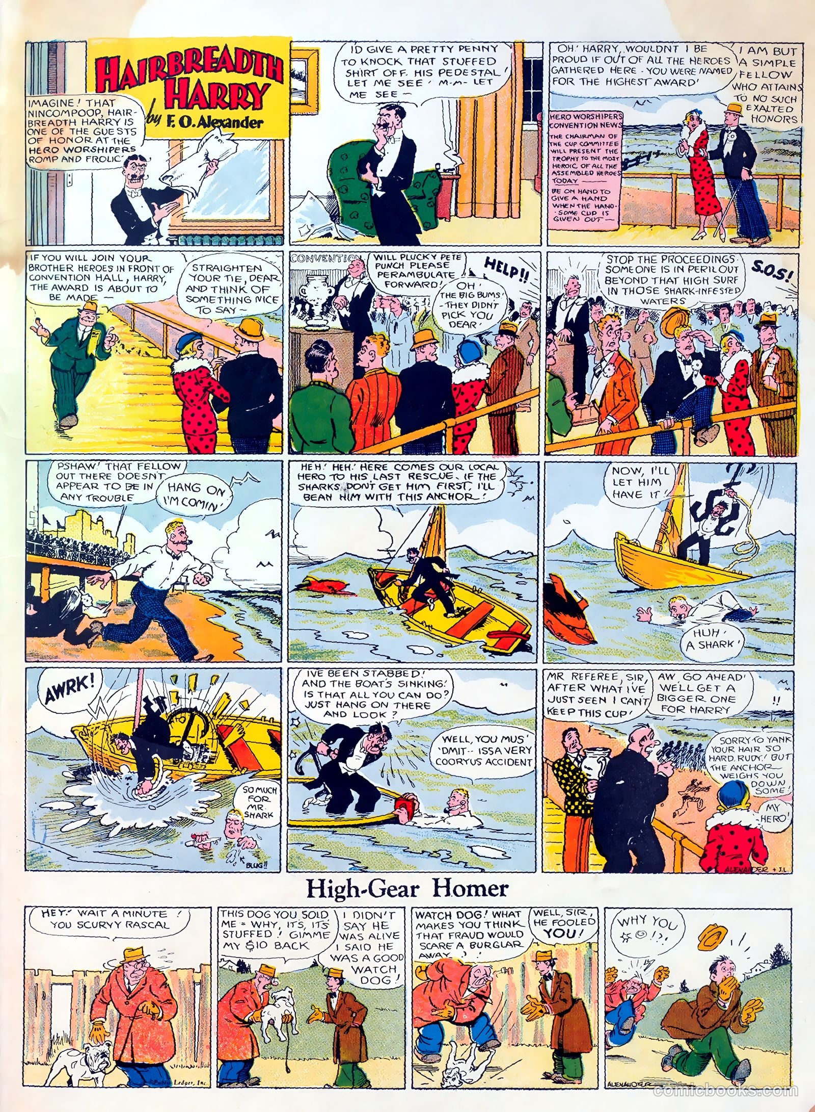 Famous Funnies #9 — page 63 of 64