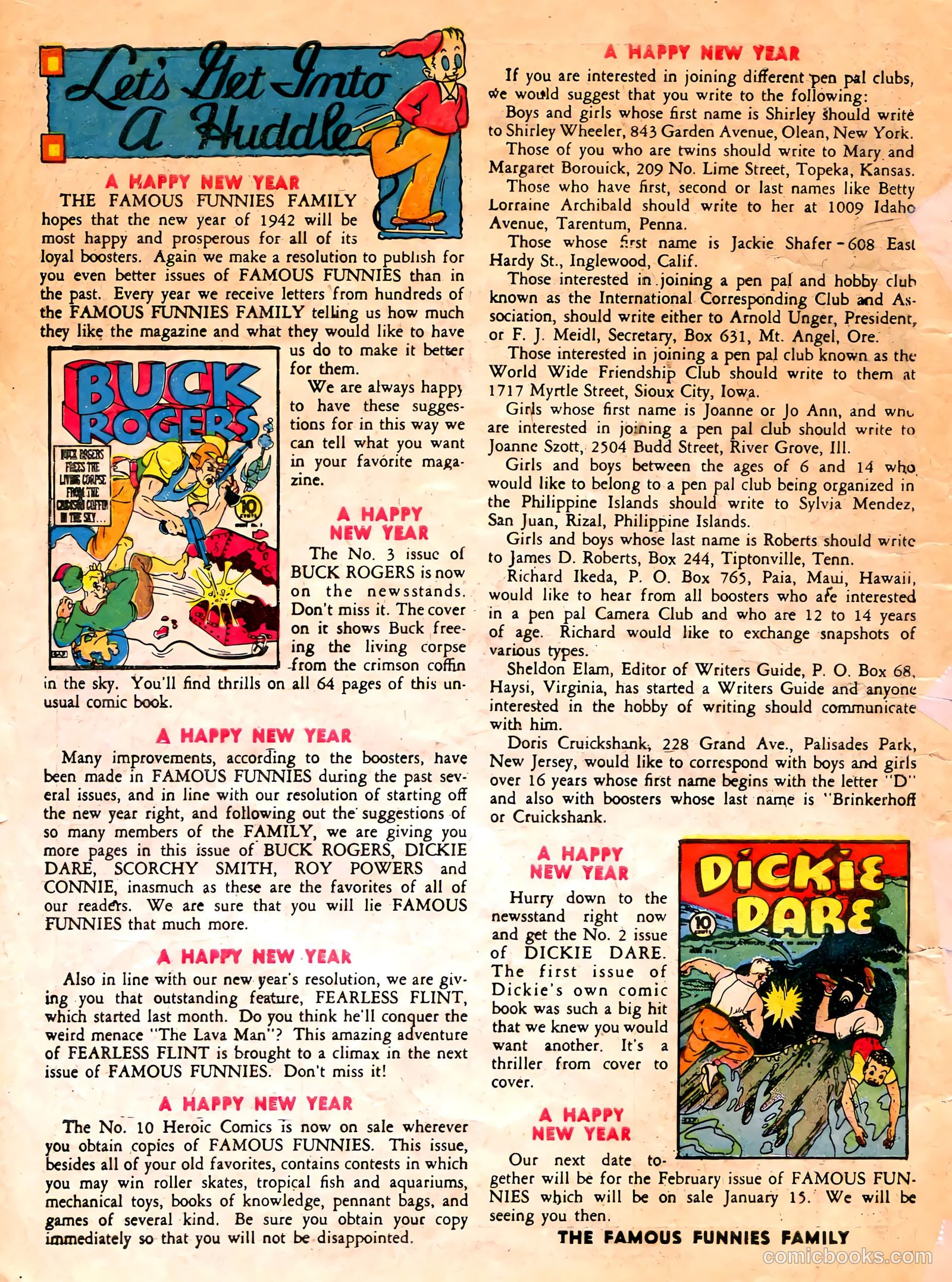 Famous Funnies #90 — page 3 of 57