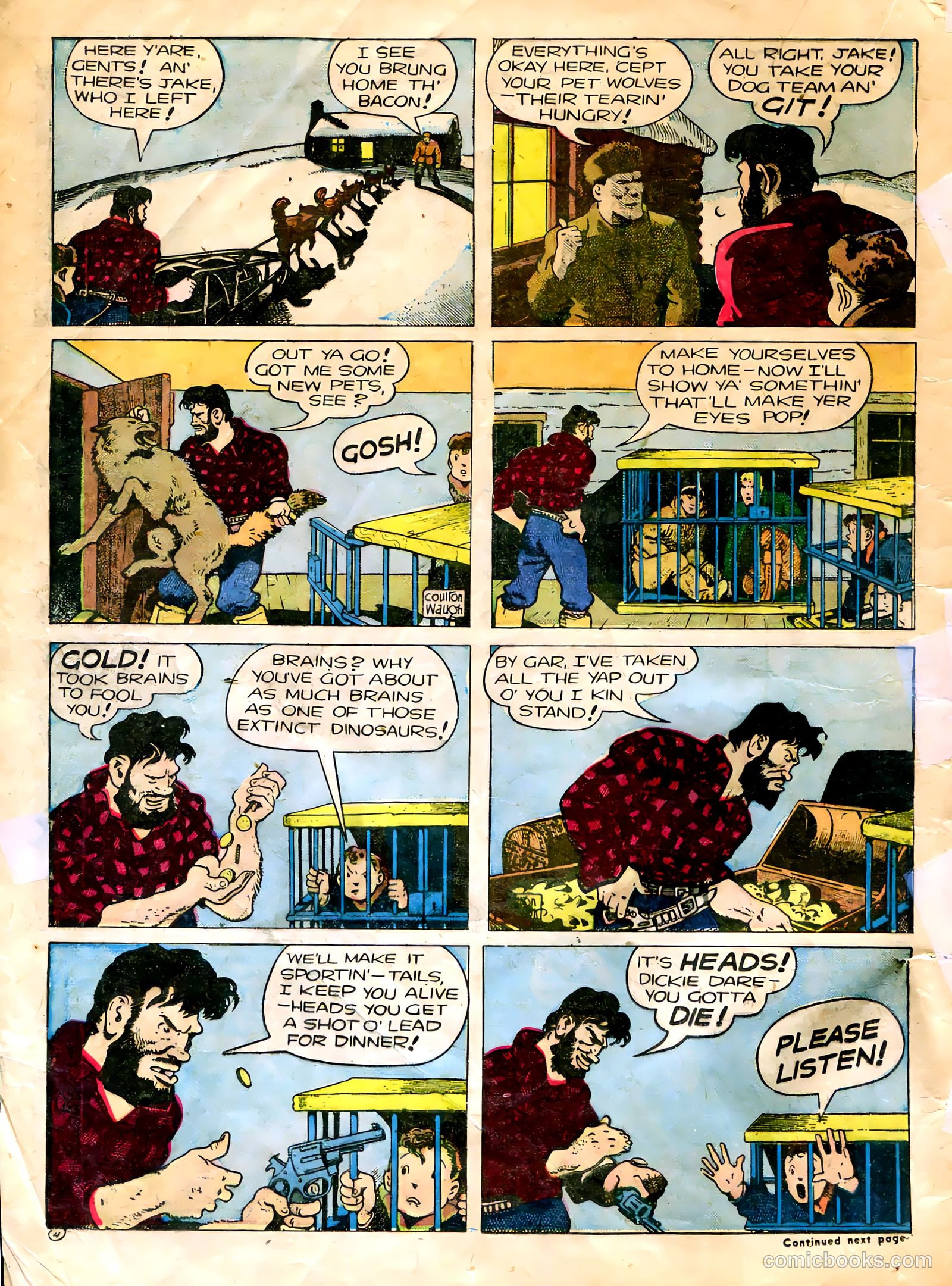 Famous Funnies #90 — page 21 of 57
