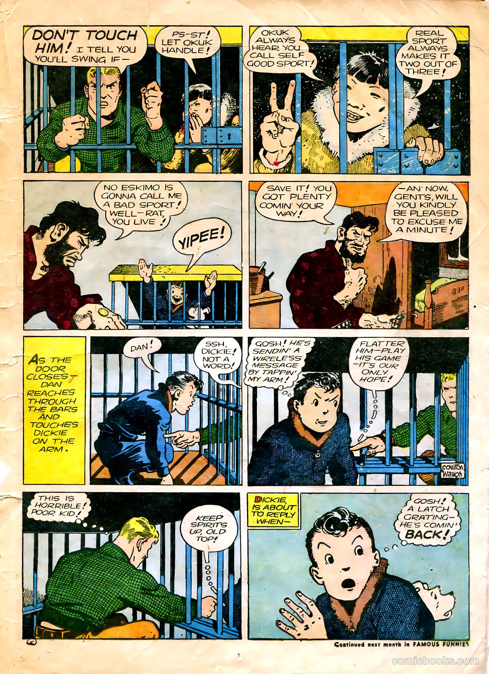 Famous Funnies #90 — page 22 of 57