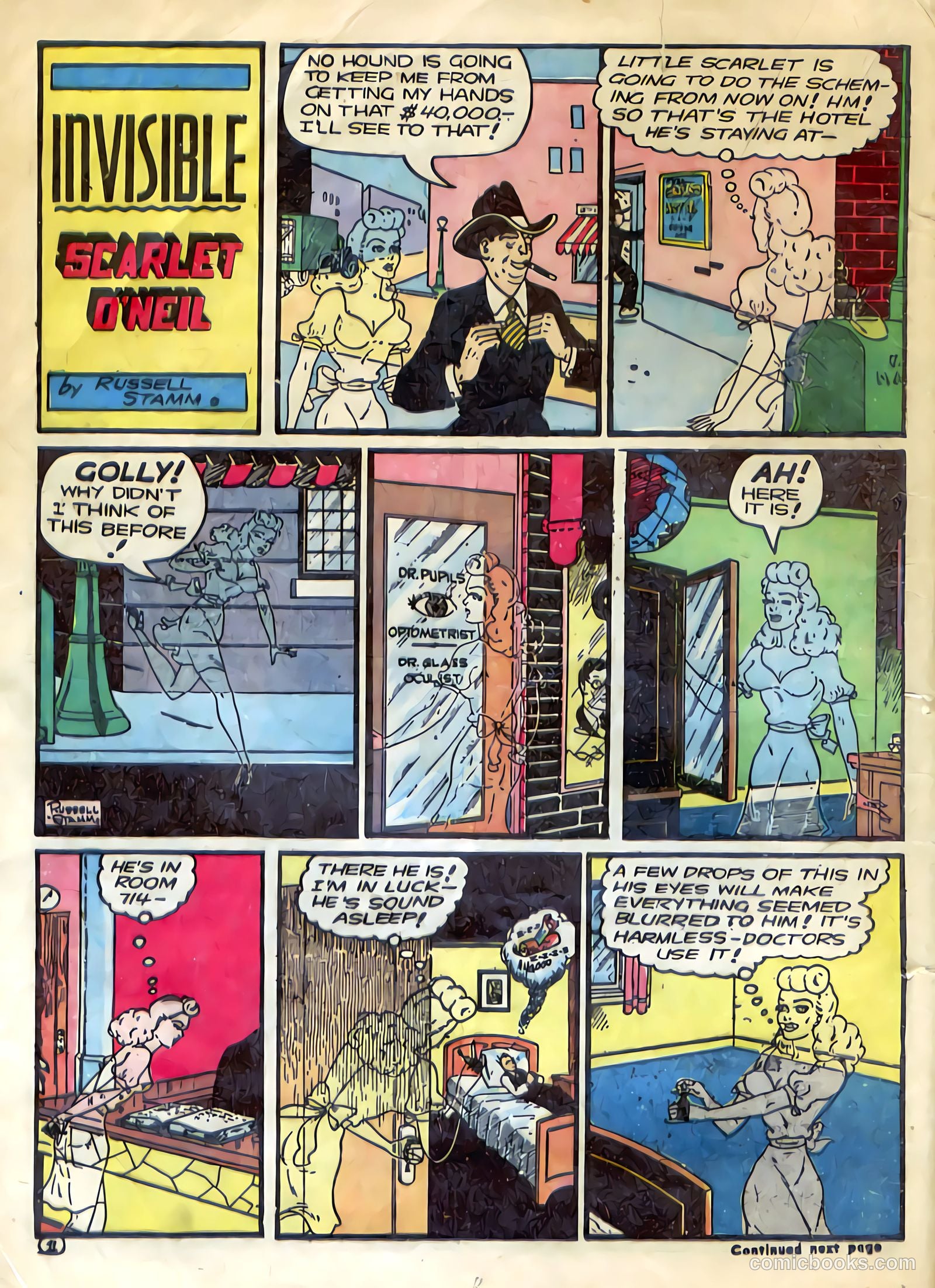 Famous Funnies #90 — page 23 of 57