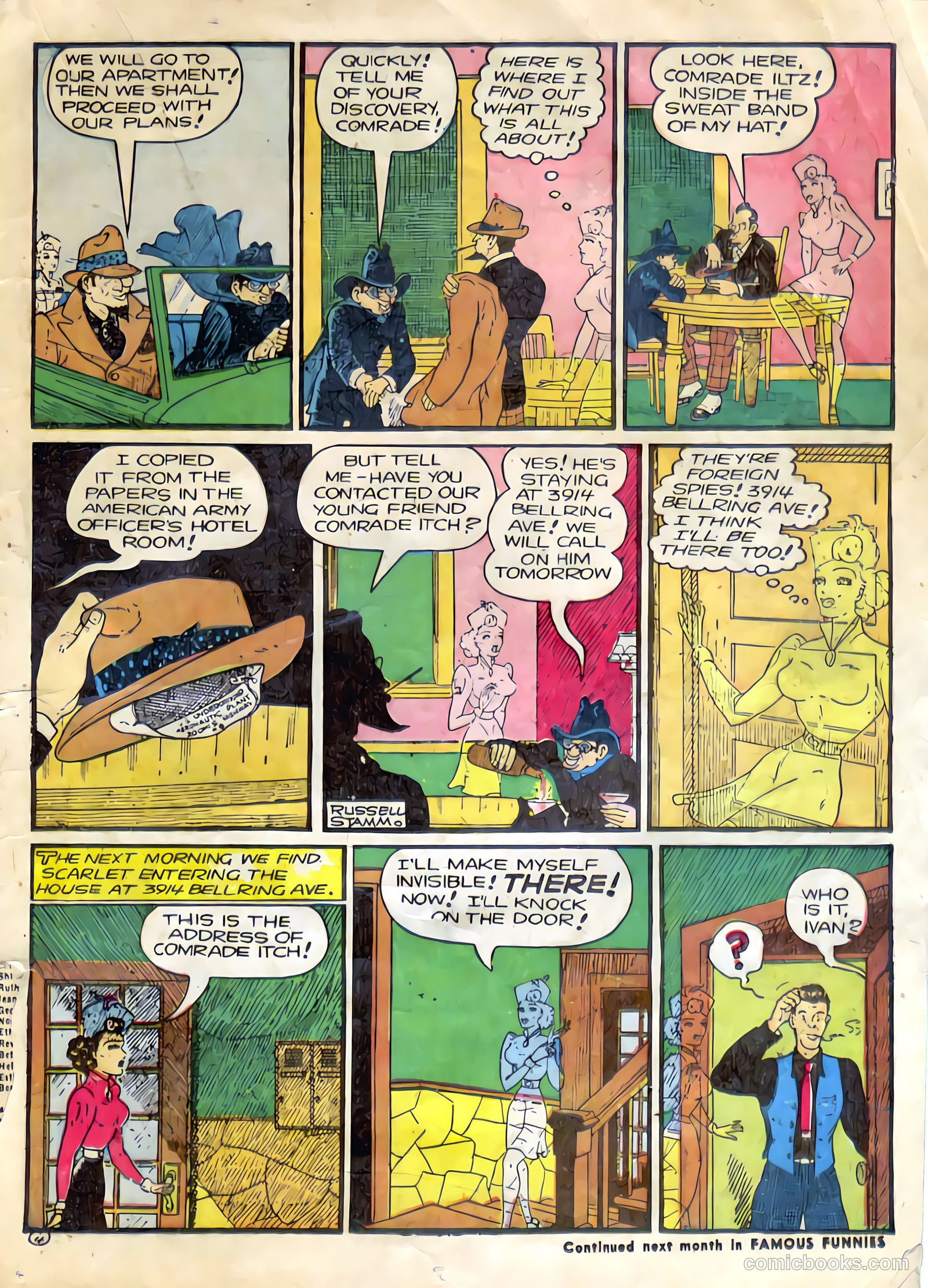Famous Funnies #90 — page 26 of 57