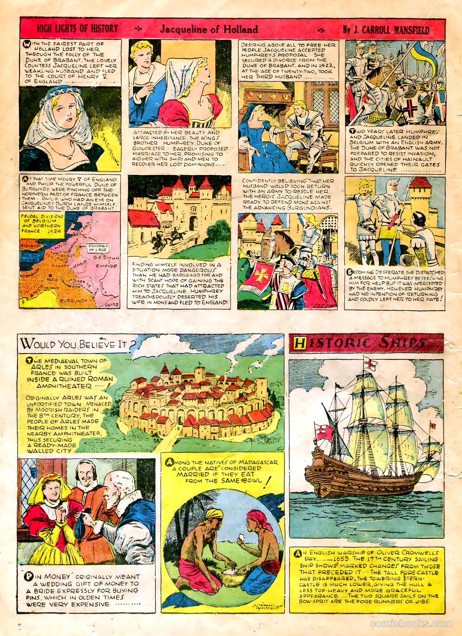 Famous Funnies #90 — page 29 of 57