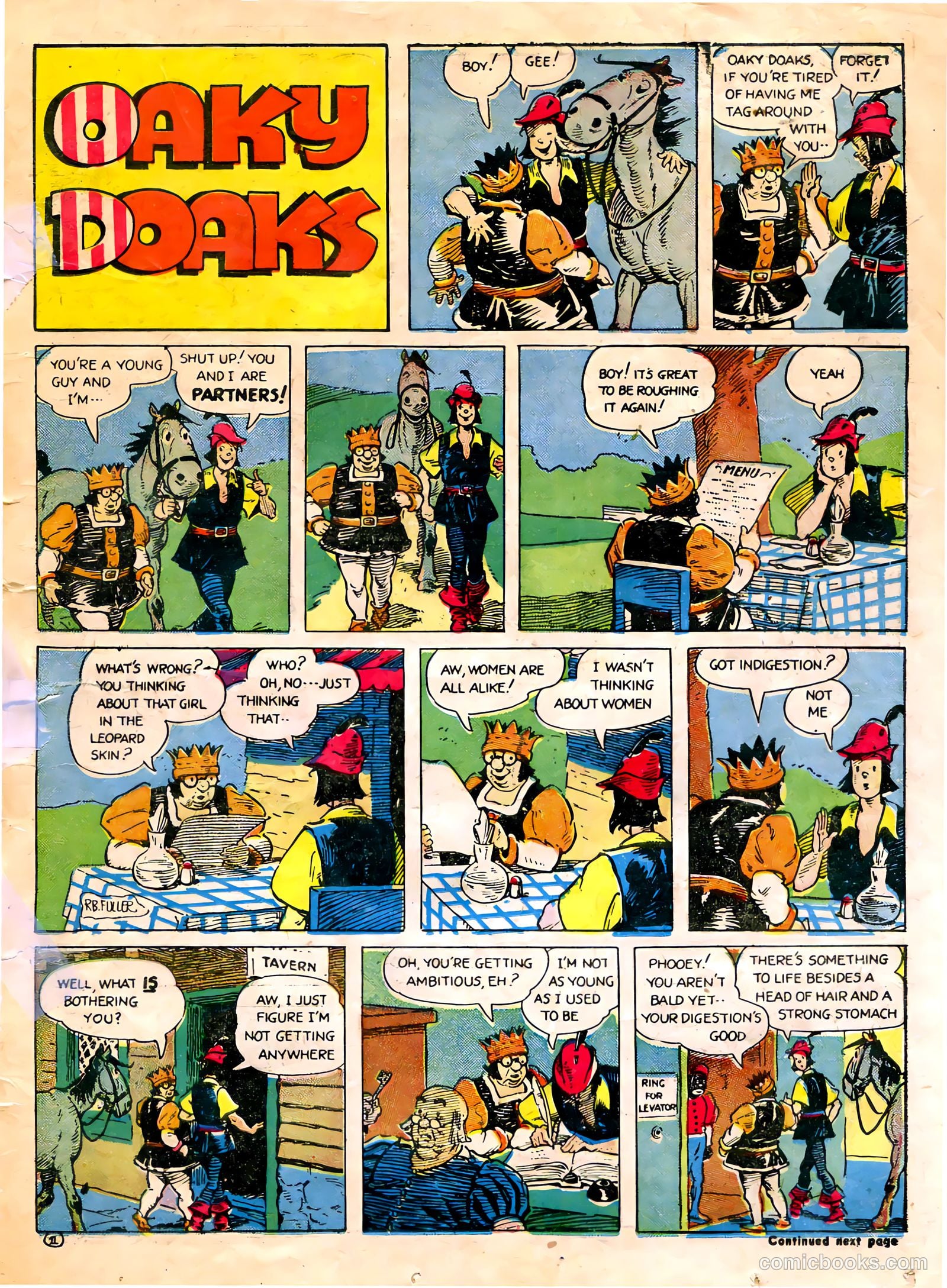 Famous Funnies #90 — page 36 of 57