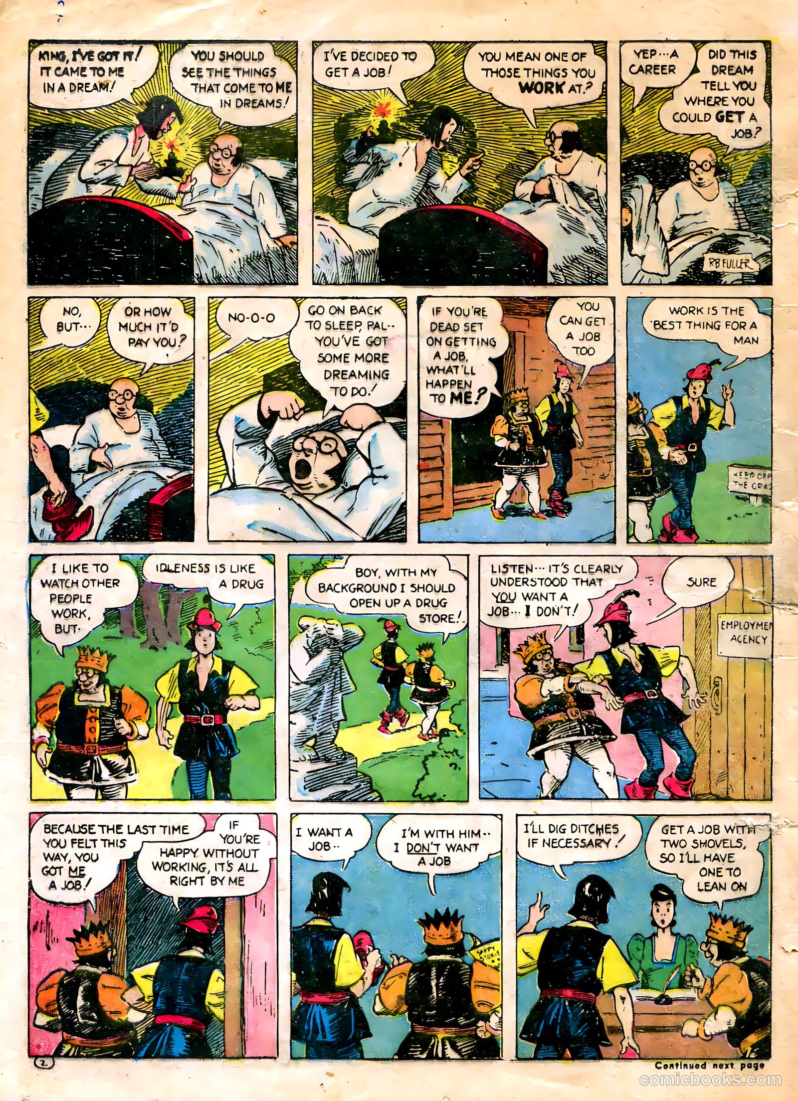 Famous Funnies #90 — page 37 of 57