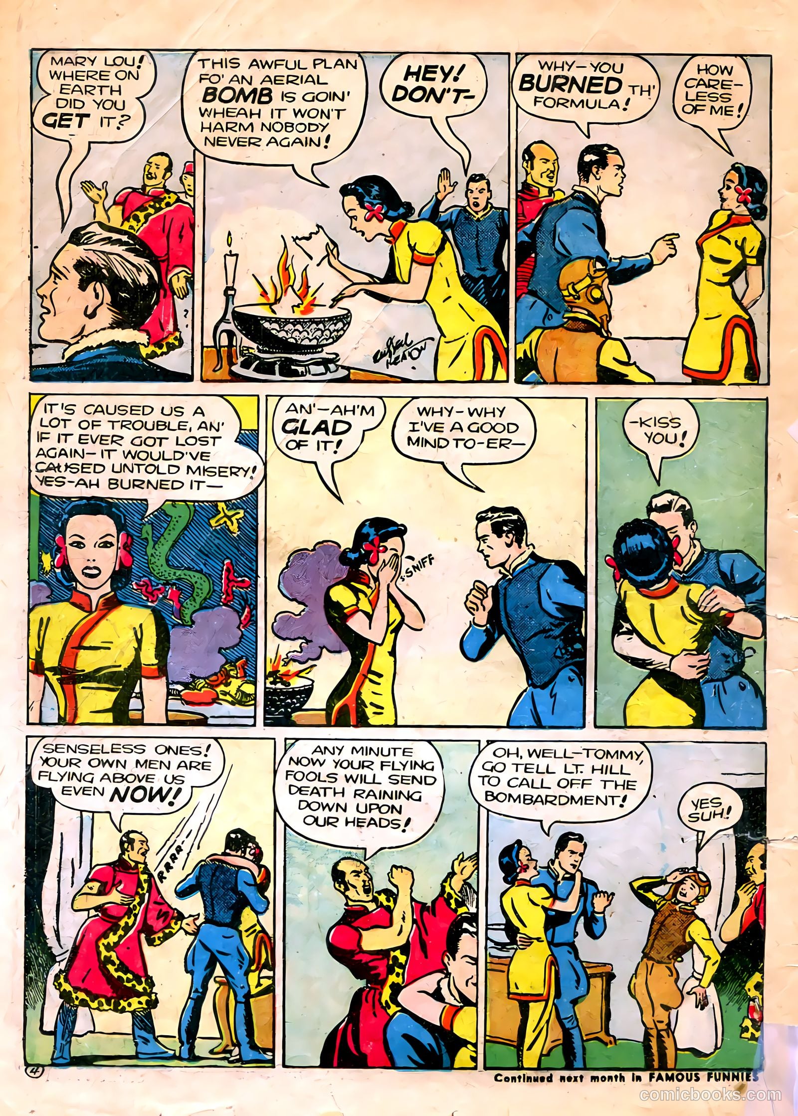 Famous Funnies #90 — page 41 of 57