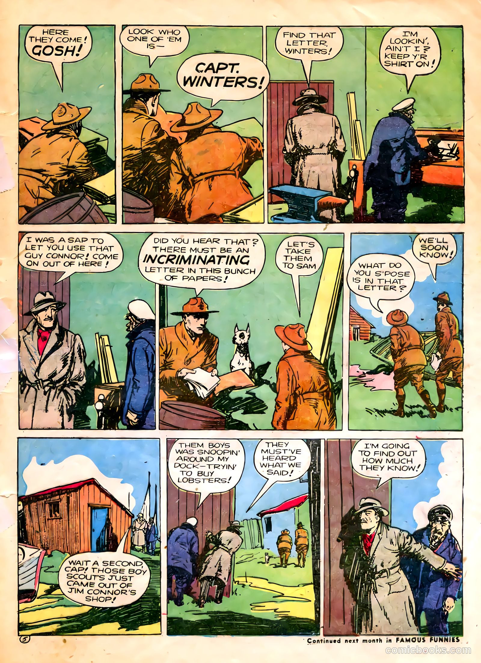 Famous Funnies #90 — page 46 of 57