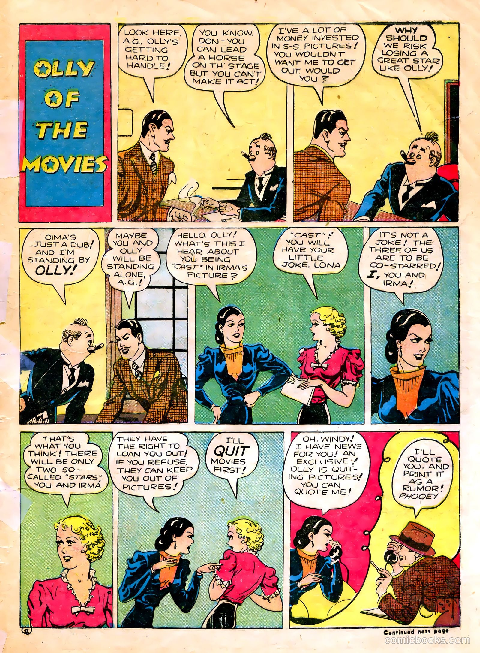 Famous Funnies #90 — page 48 of 57