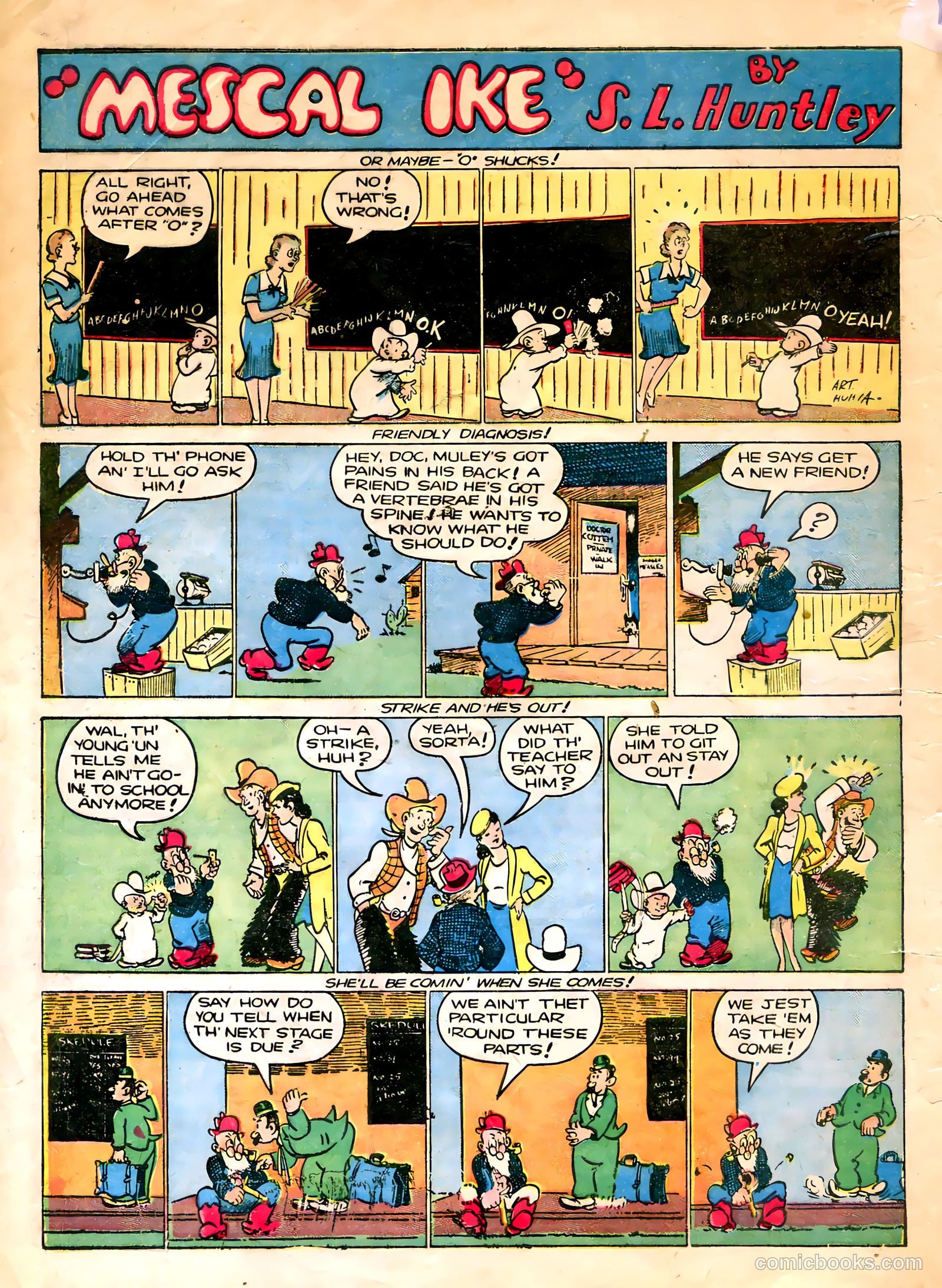 Famous Funnies #90 — page 53 of 57