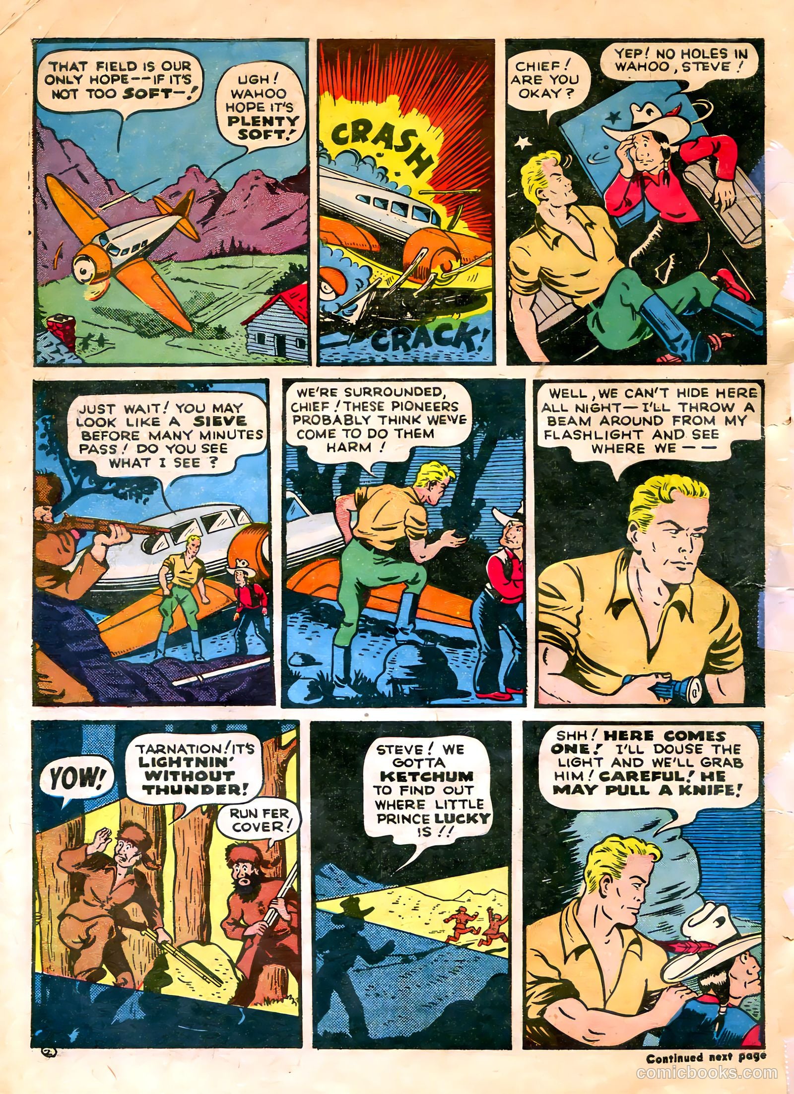 Famous Funnies #90 — page 55 of 57