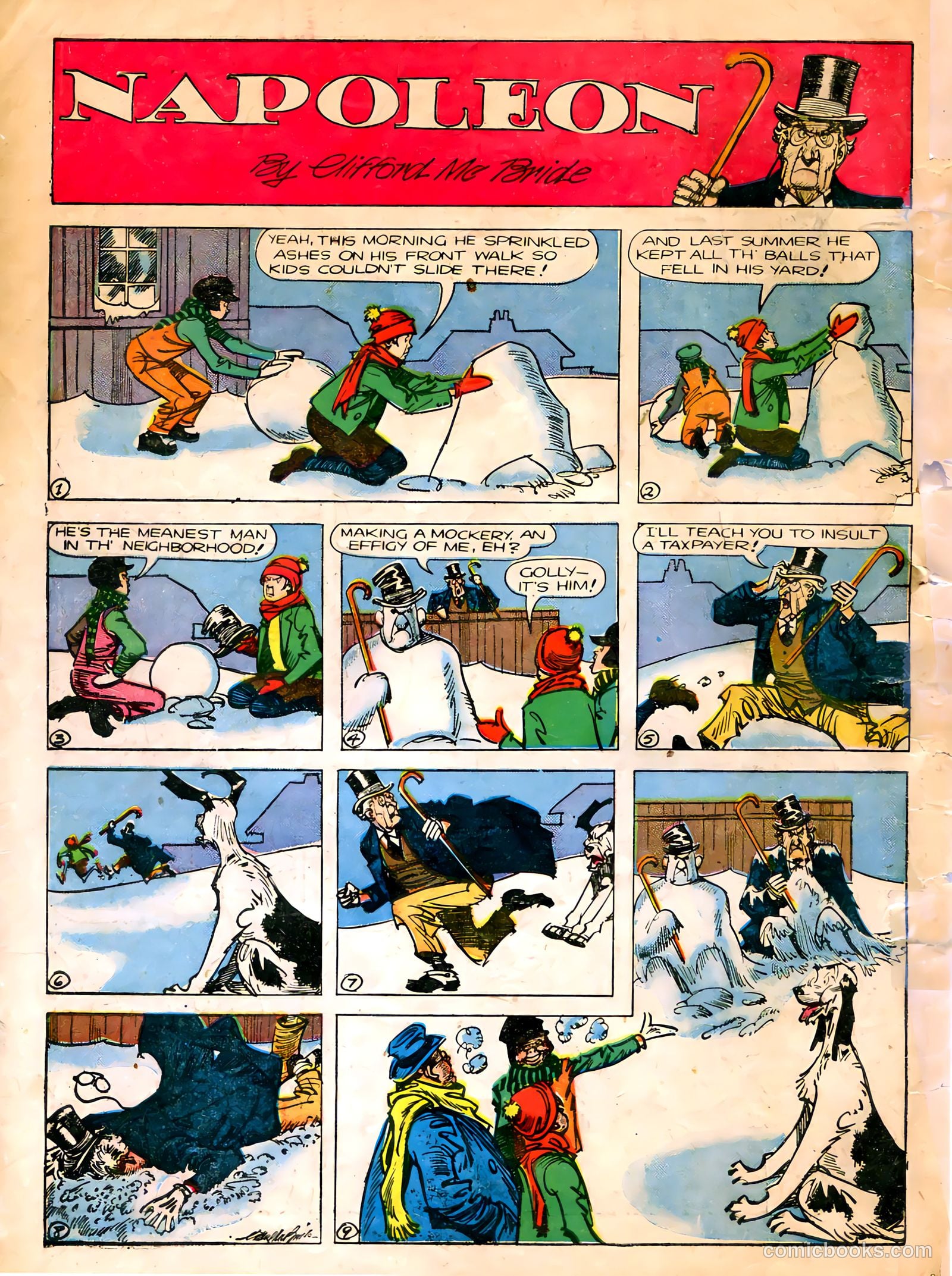 Famous Funnies #90 — page 57 of 57