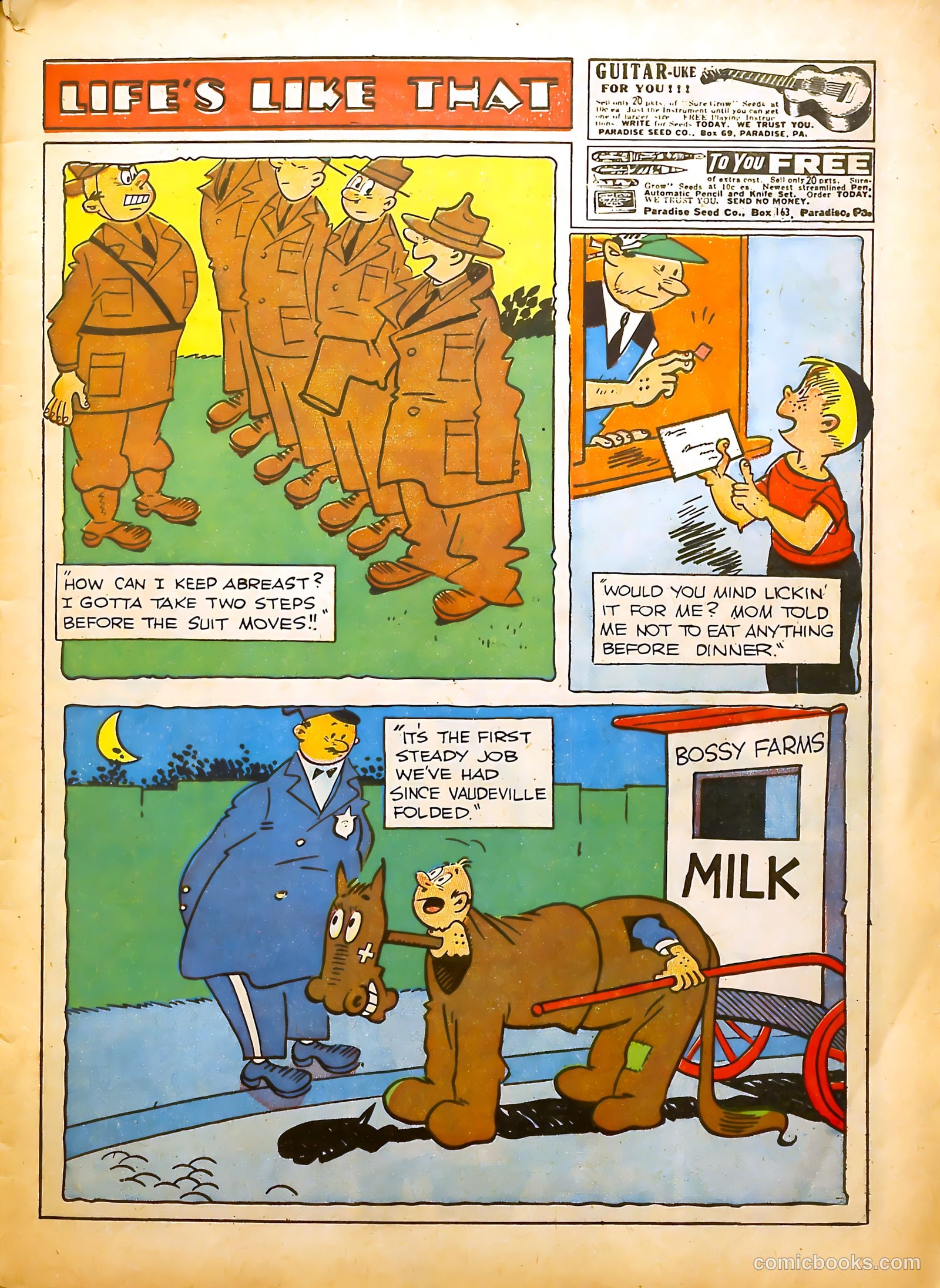 Famous Funnies #91 — page 3 of 61