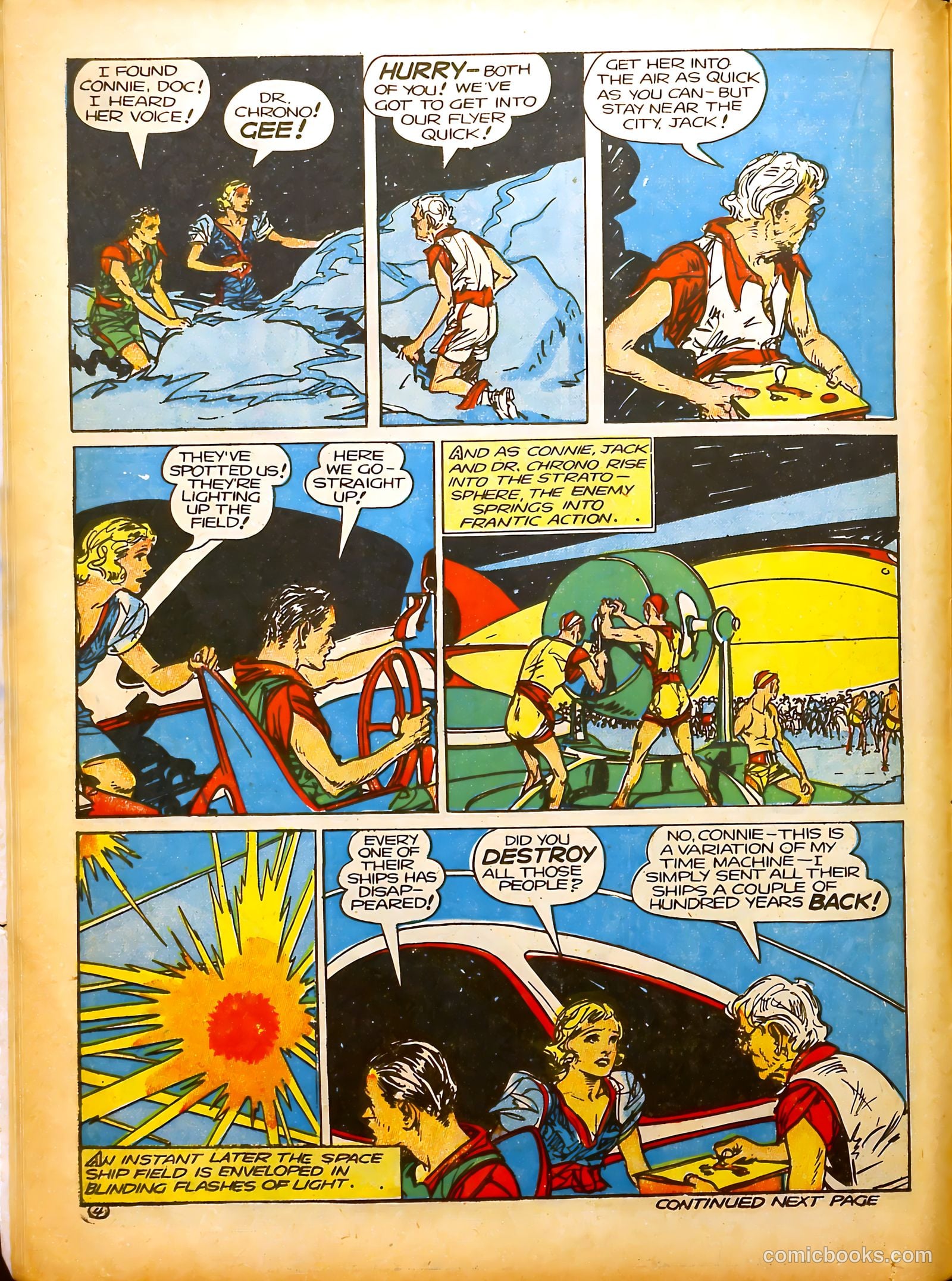 Famous Funnies #91 — page 16 of 61