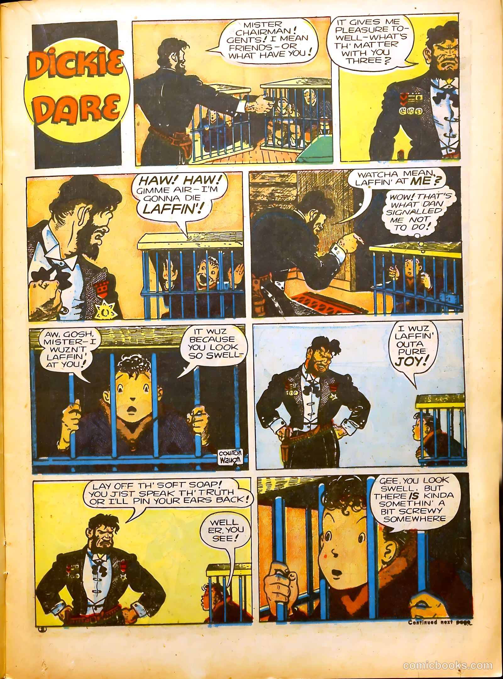 Famous Funnies #91 — page 19 of 61