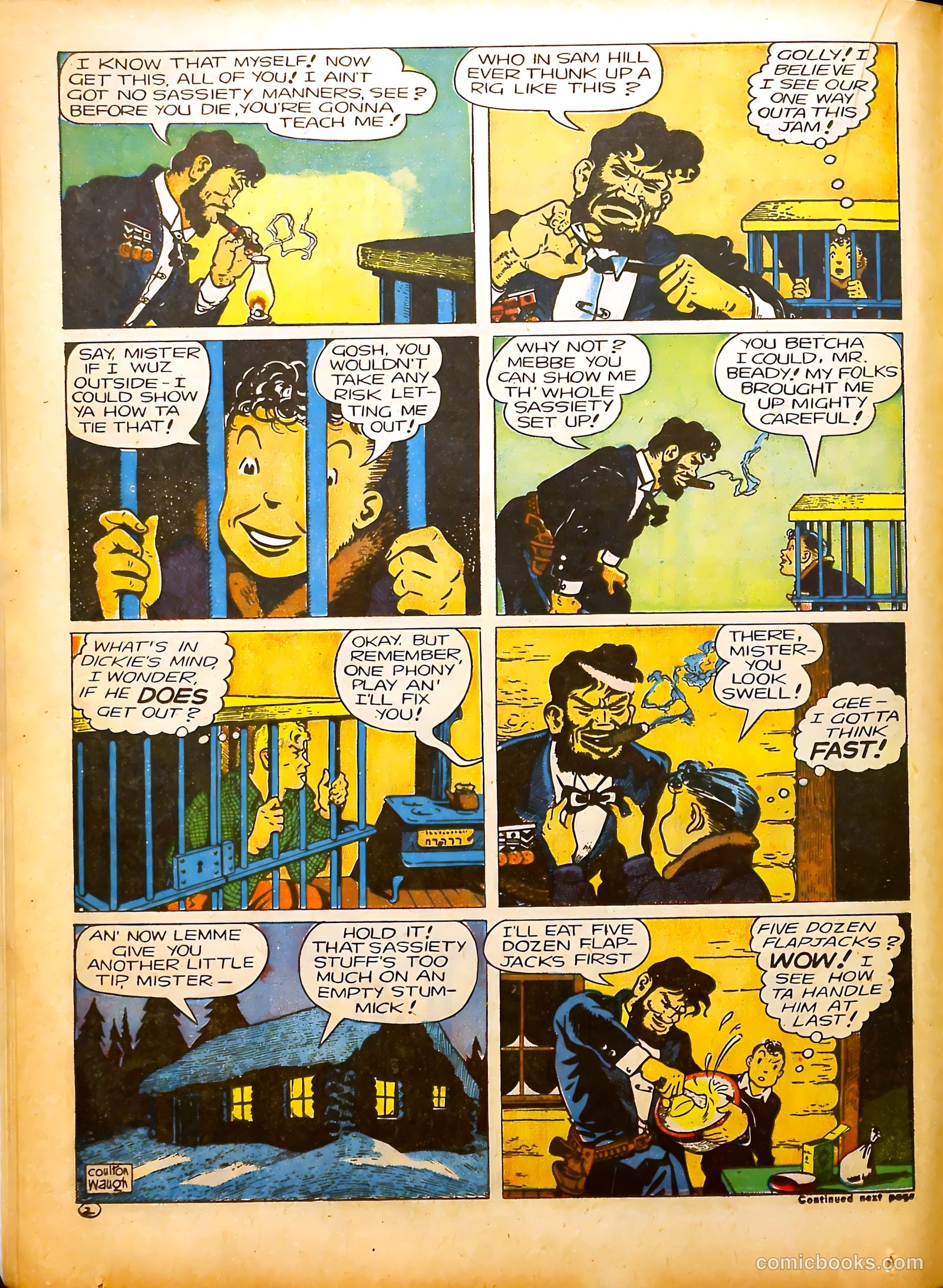 Famous Funnies #91 — page 20 of 61