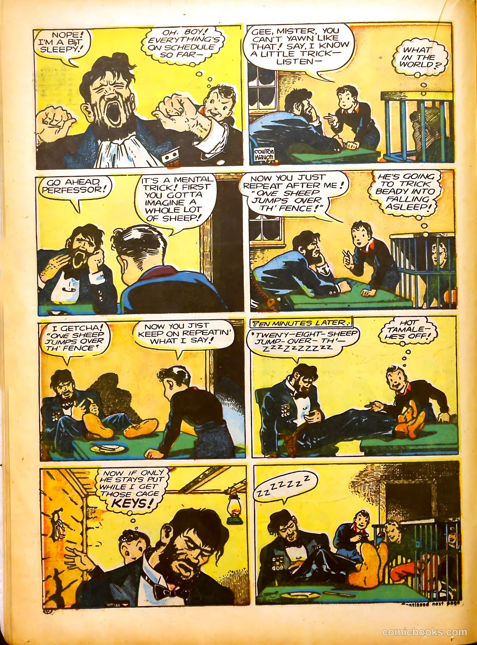 Famous Funnies #91 — page 22 of 61