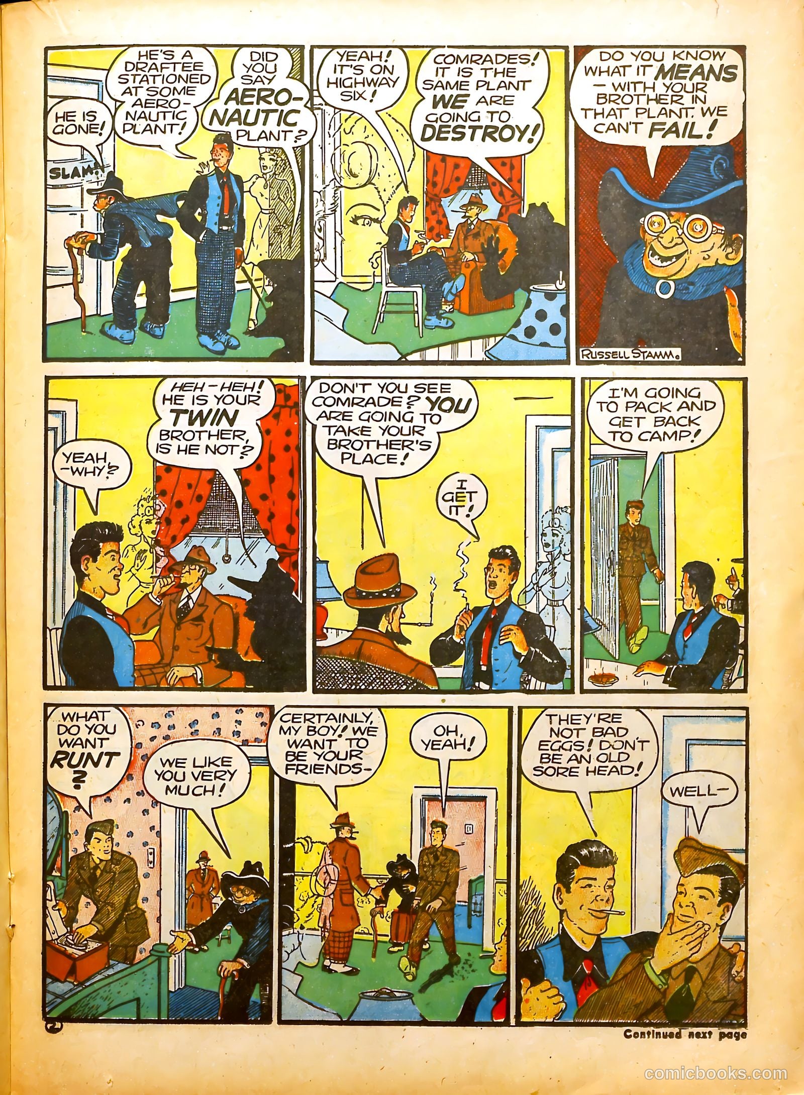 Famous Funnies #91 — page 25 of 61