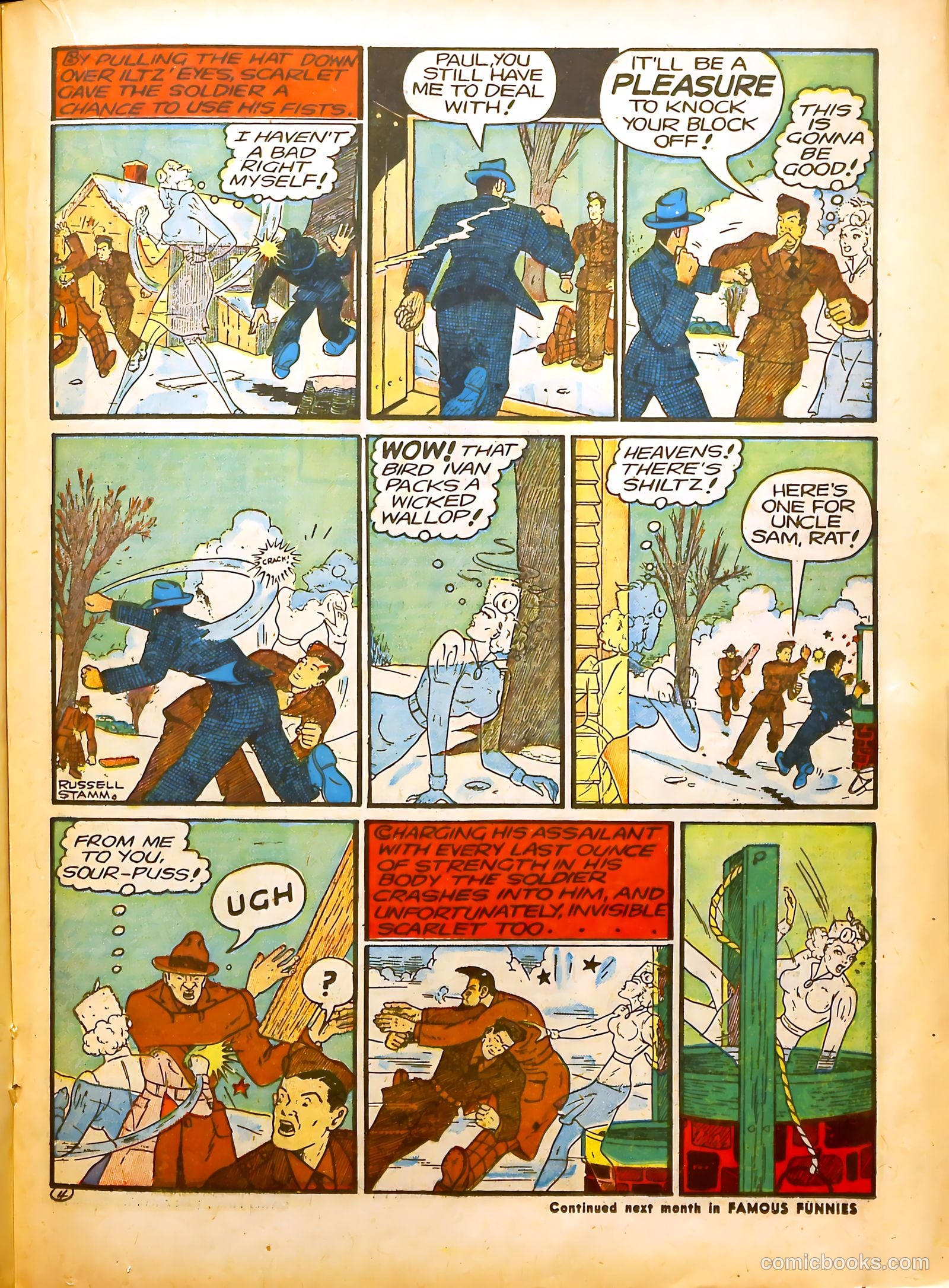 Famous Funnies #91 — page 27 of 61