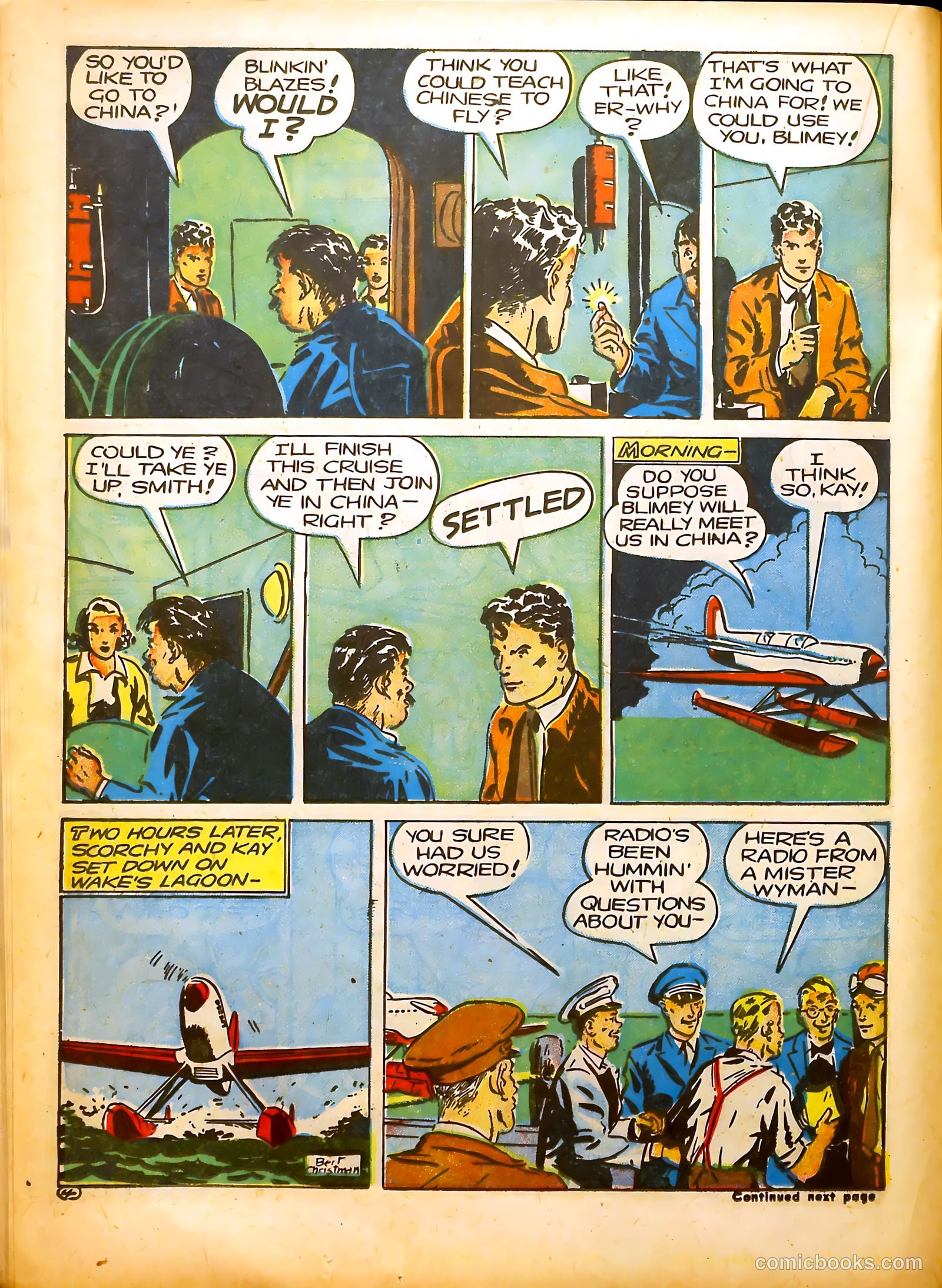 Famous Funnies #91 — page 33 of 61