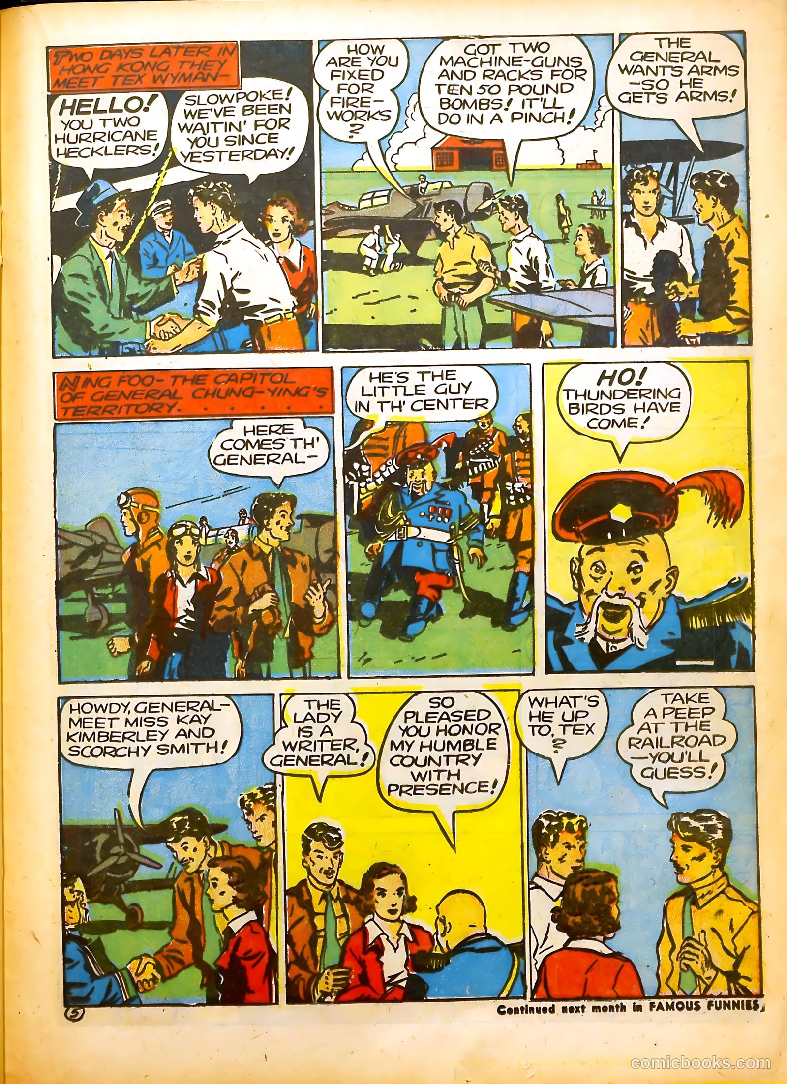 Famous Funnies #91 — page 34 of 61
