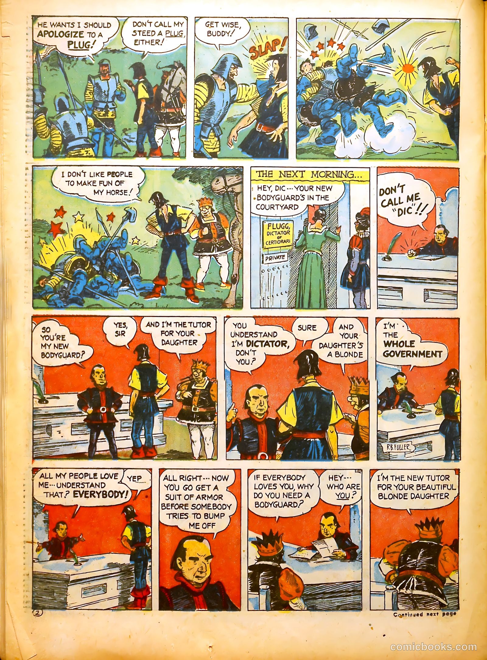 Famous Funnies #91 — page 37 of 61