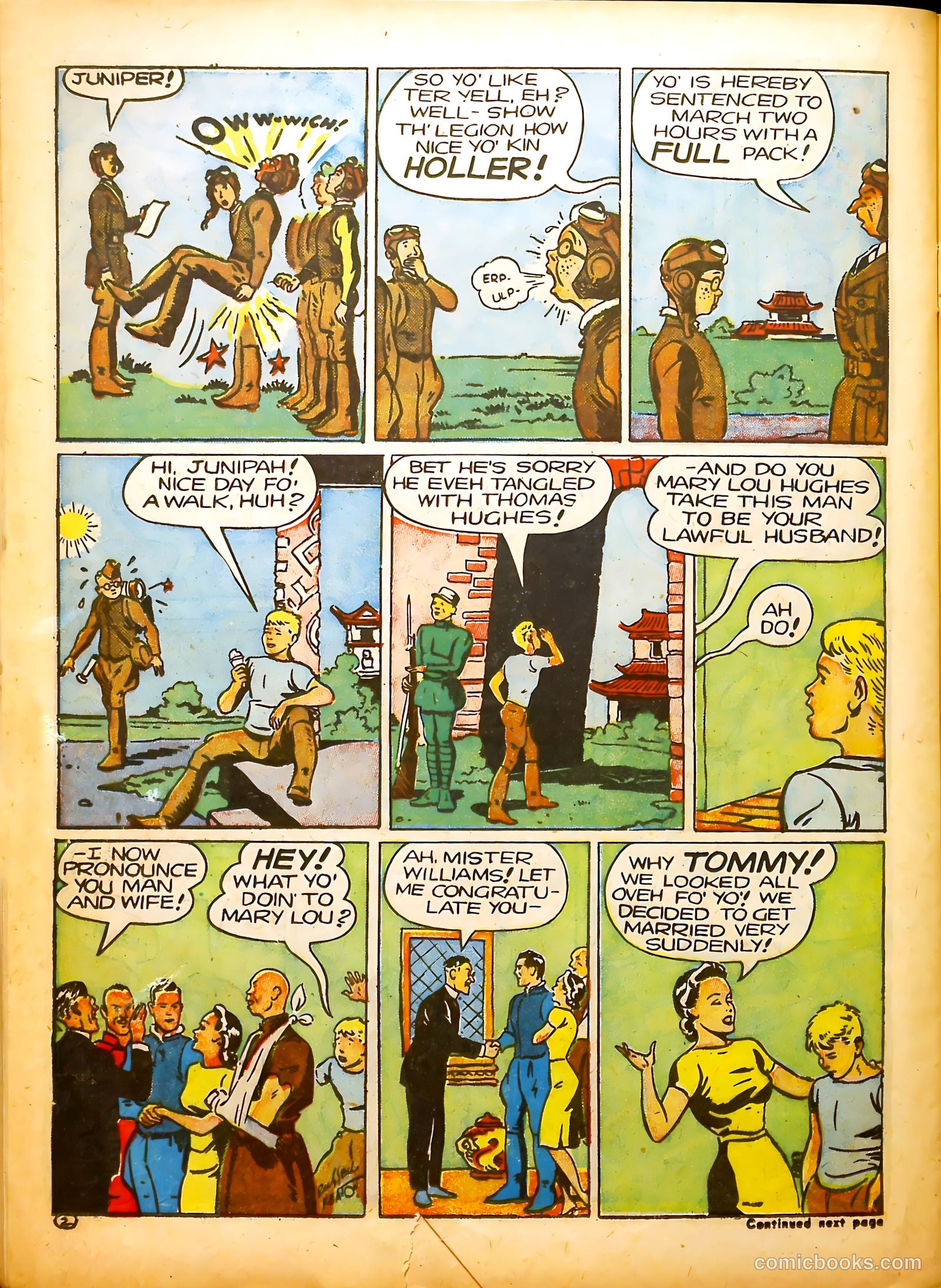 Famous Funnies #91 — page 41 of 61