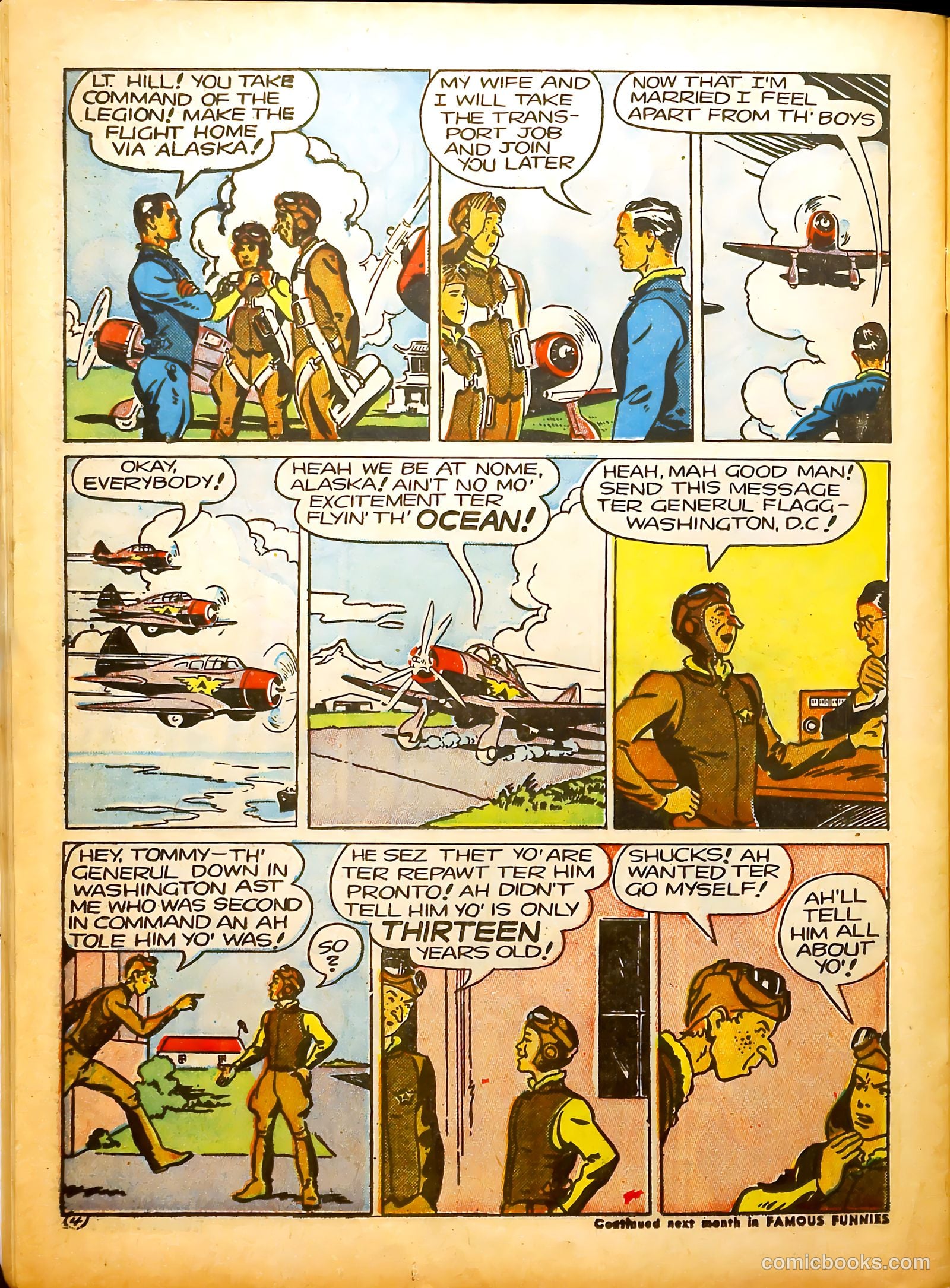 Famous Funnies #91 — page 43 of 61