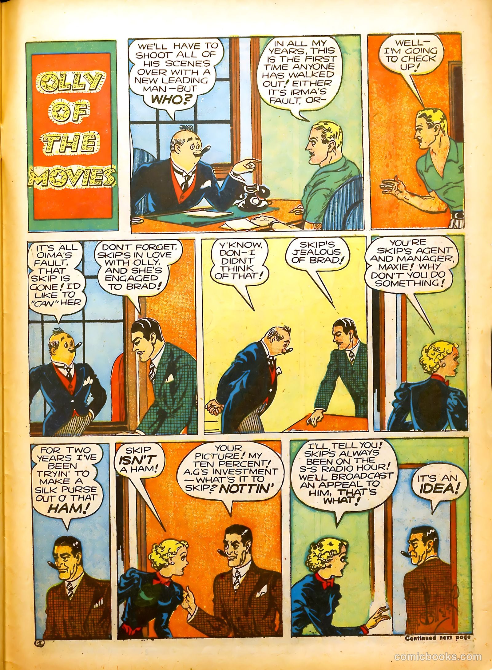 Famous Funnies #91 — page 50 of 61