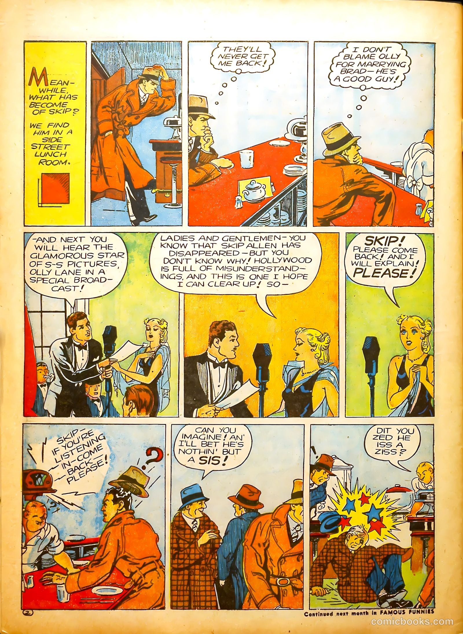 Famous Funnies #91 — page 51 of 61