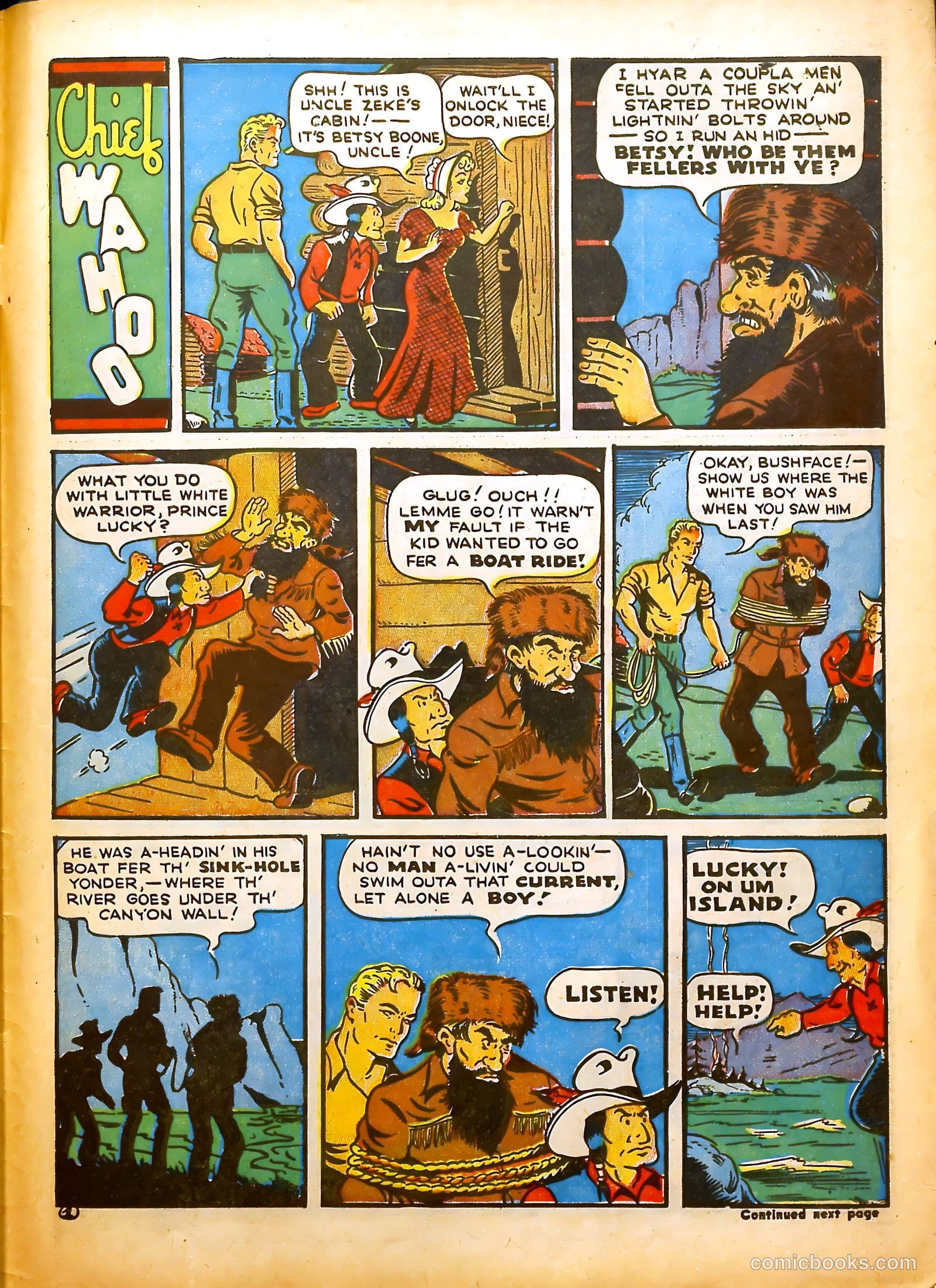 Famous Funnies #91 — page 56 of 61