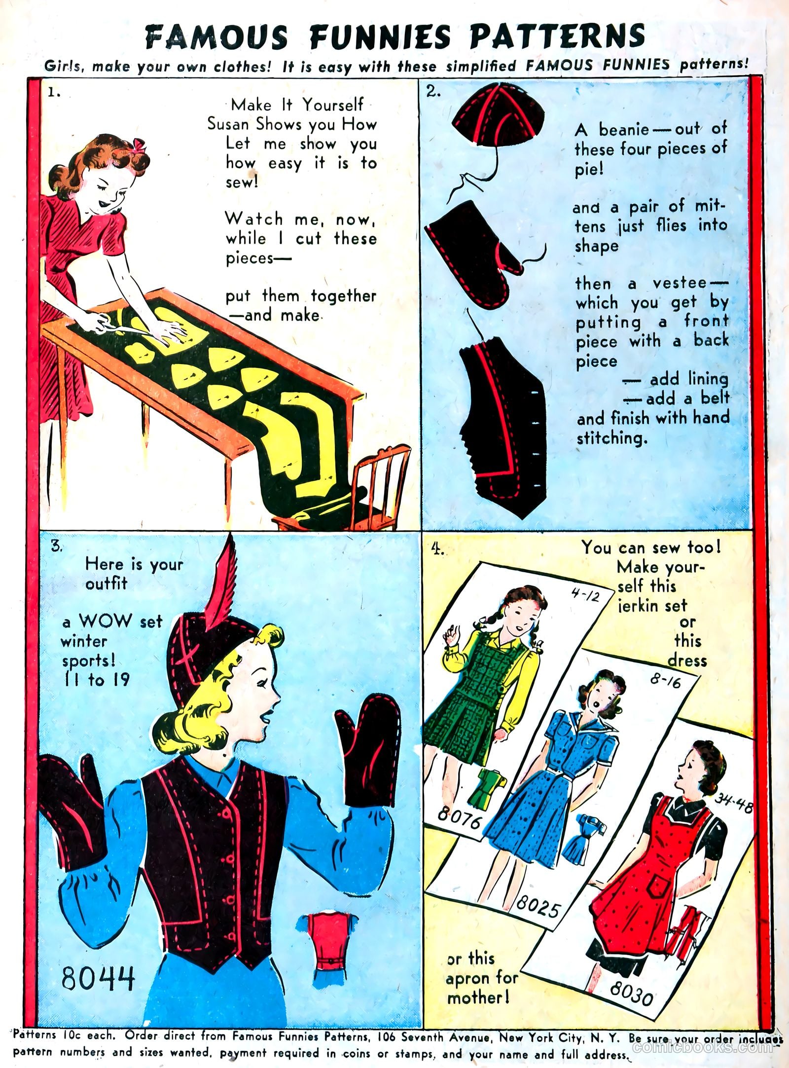 Famous Funnies #92 — page 5 of 60