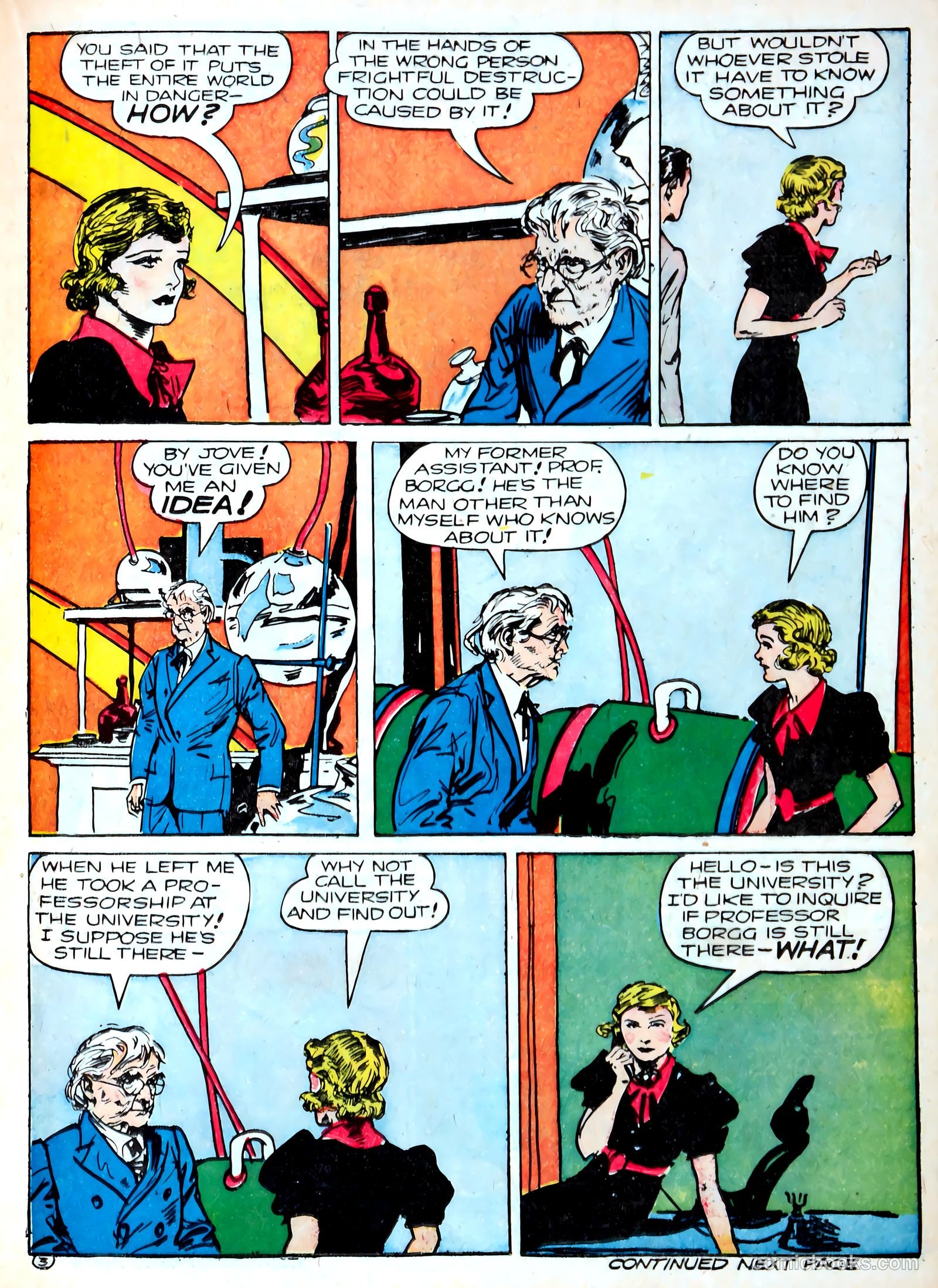Famous Funnies #92 — page 15 of 60