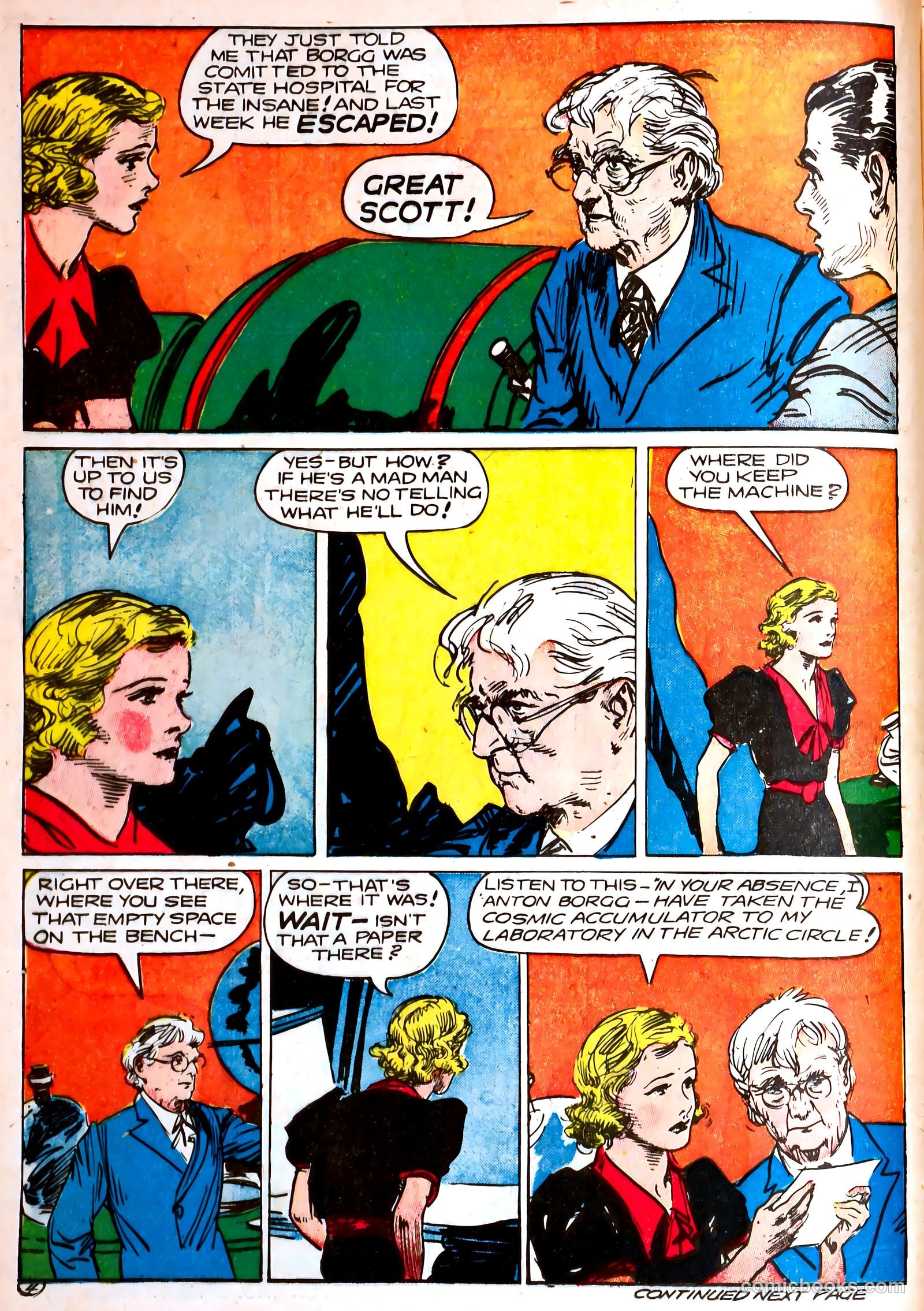 Famous Funnies #92 — page 16 of 60