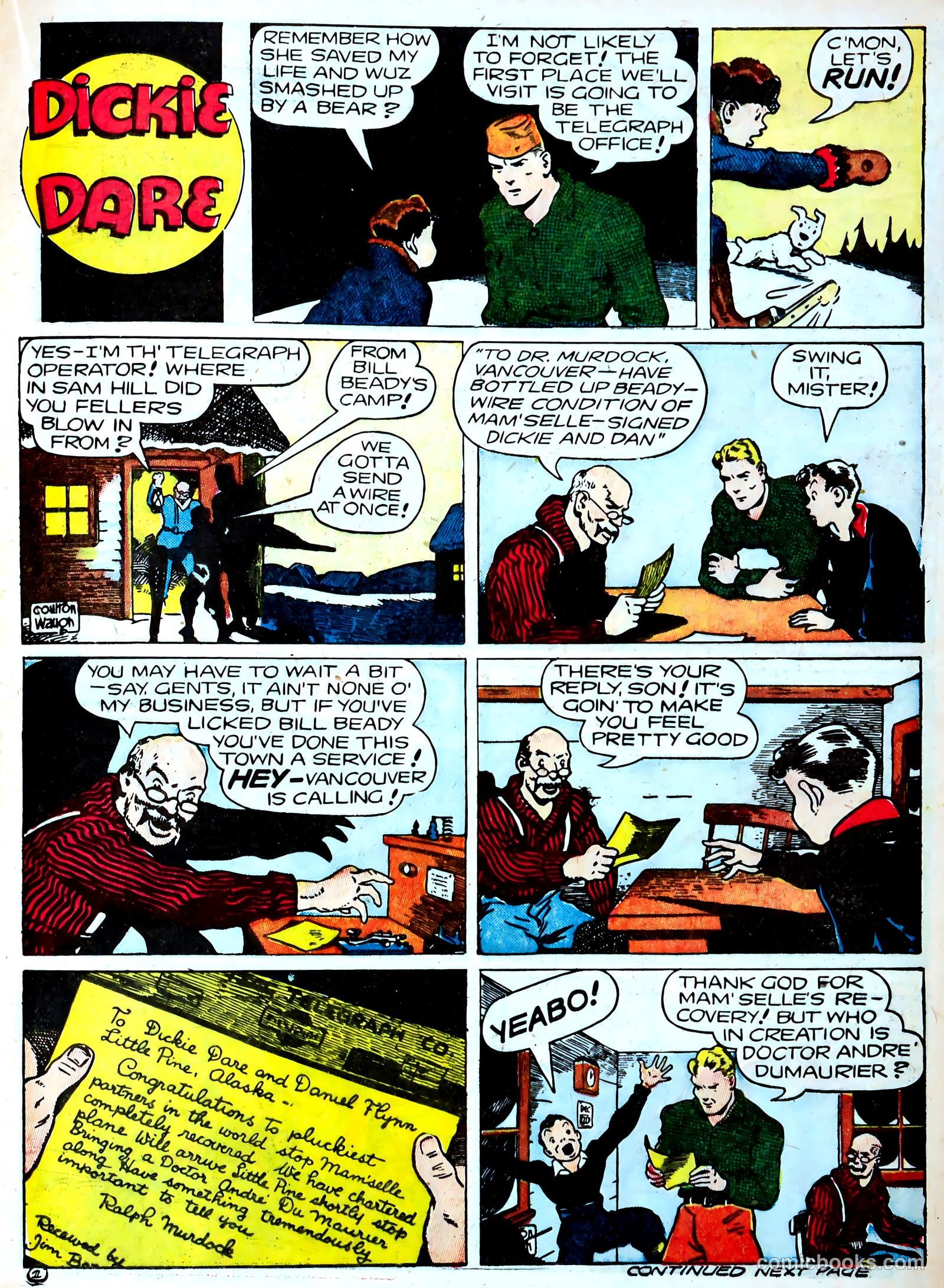 Famous Funnies #92 — page 19 of 60