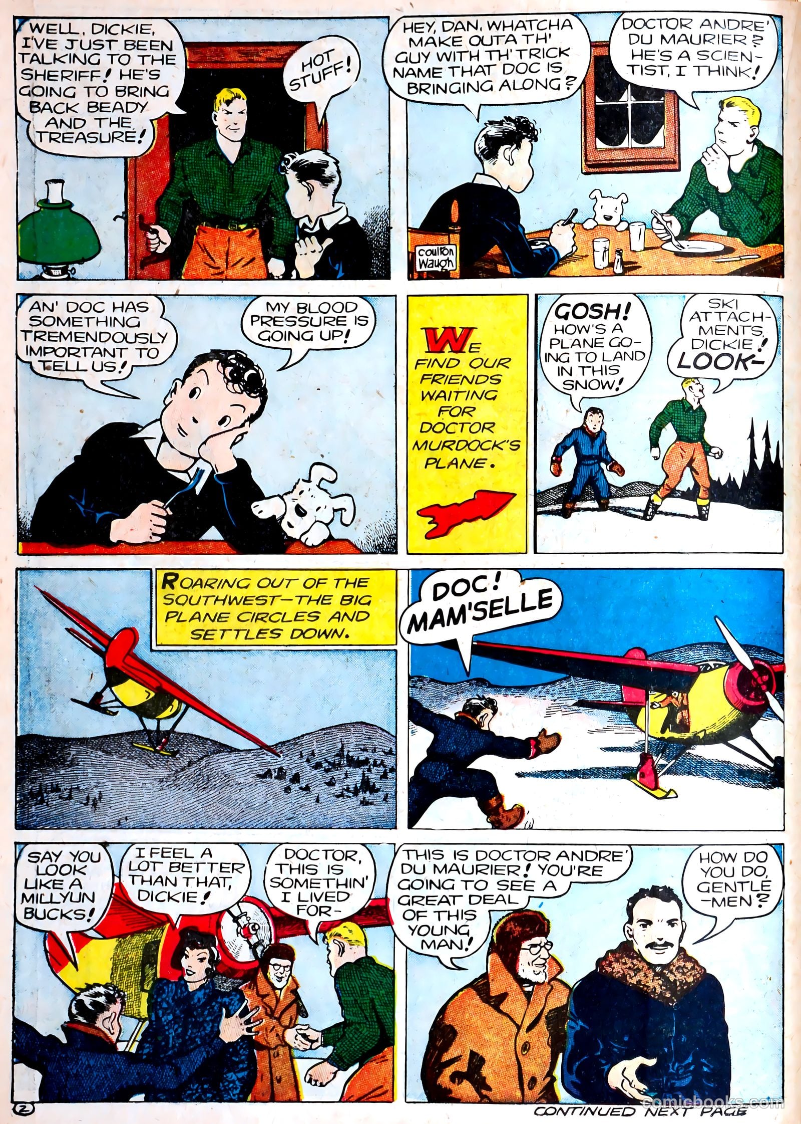 Famous Funnies #92 — page 20 of 60