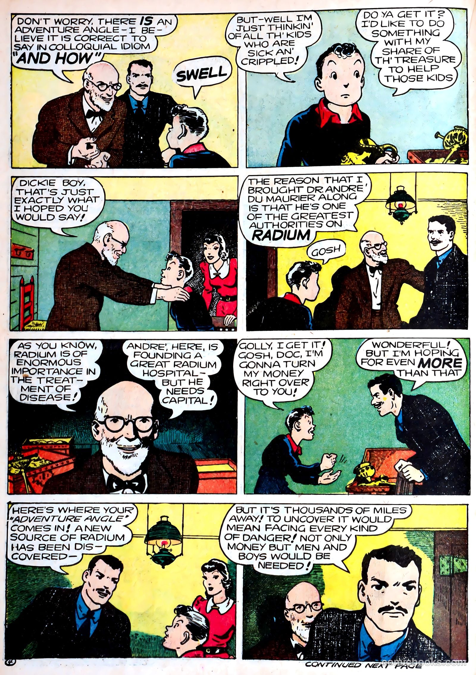 Famous Funnies #92 — page 22 of 60
