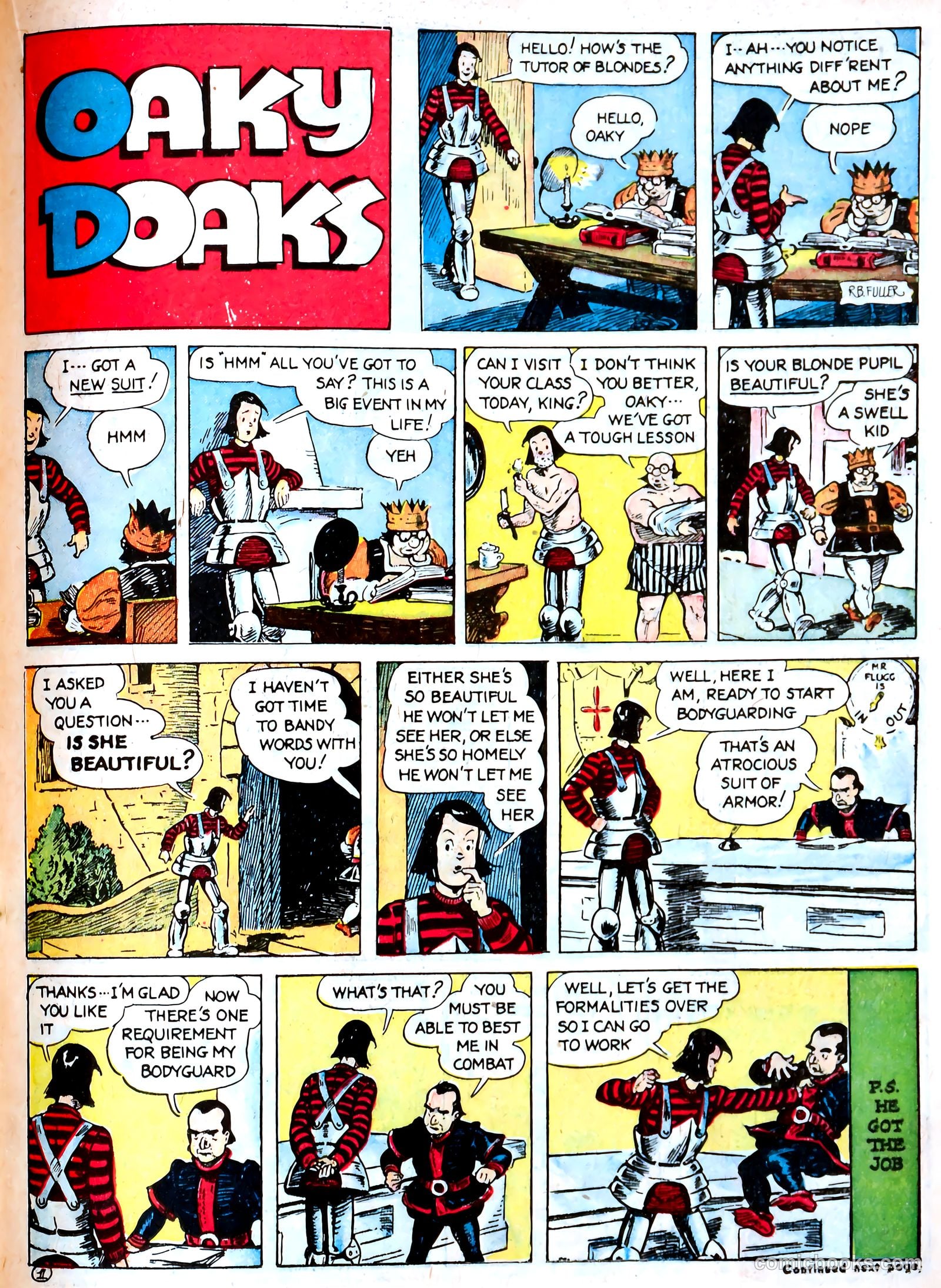 Famous Funnies #92 — page 36 of 60