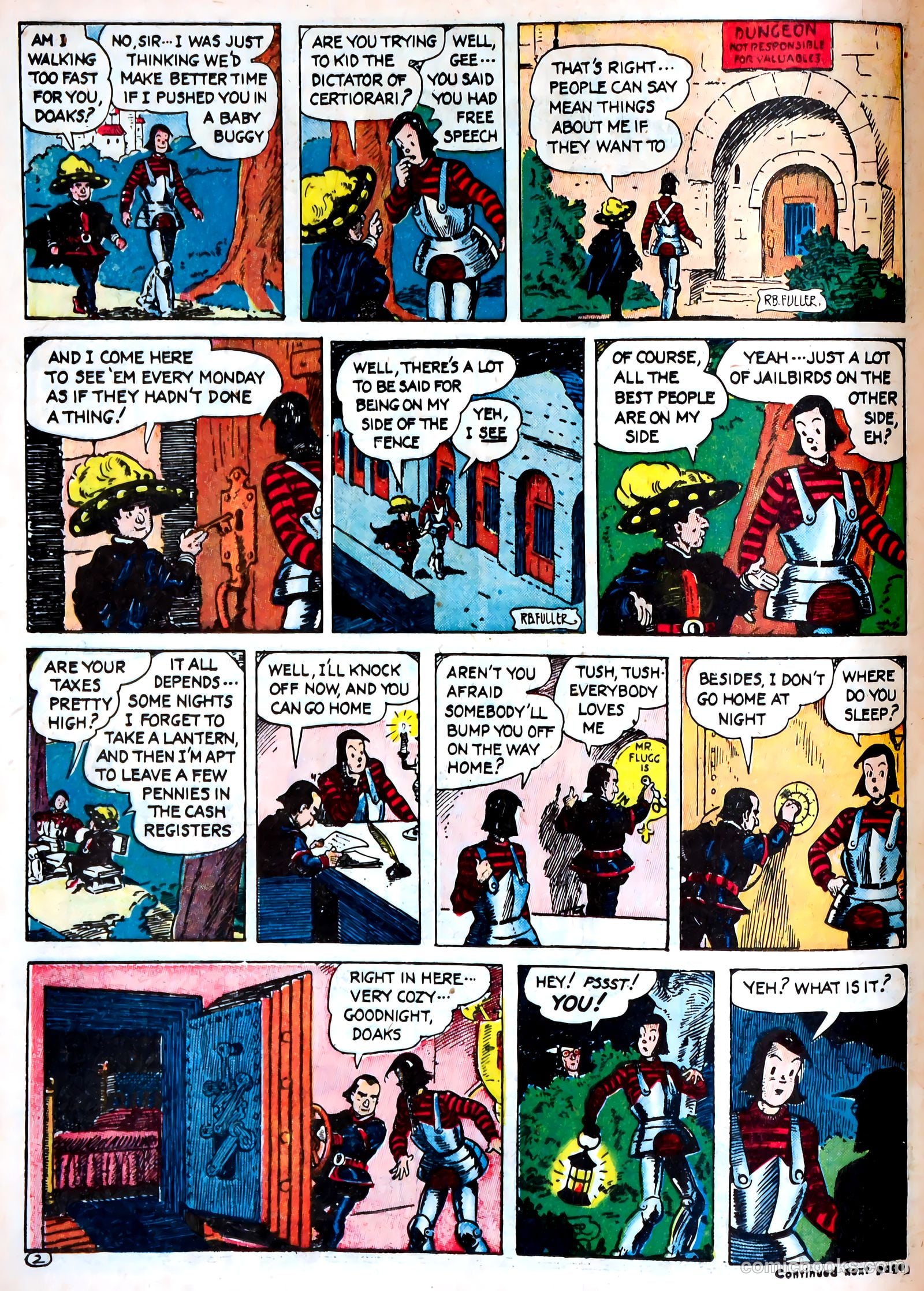 Famous Funnies #92 — page 37 of 60
