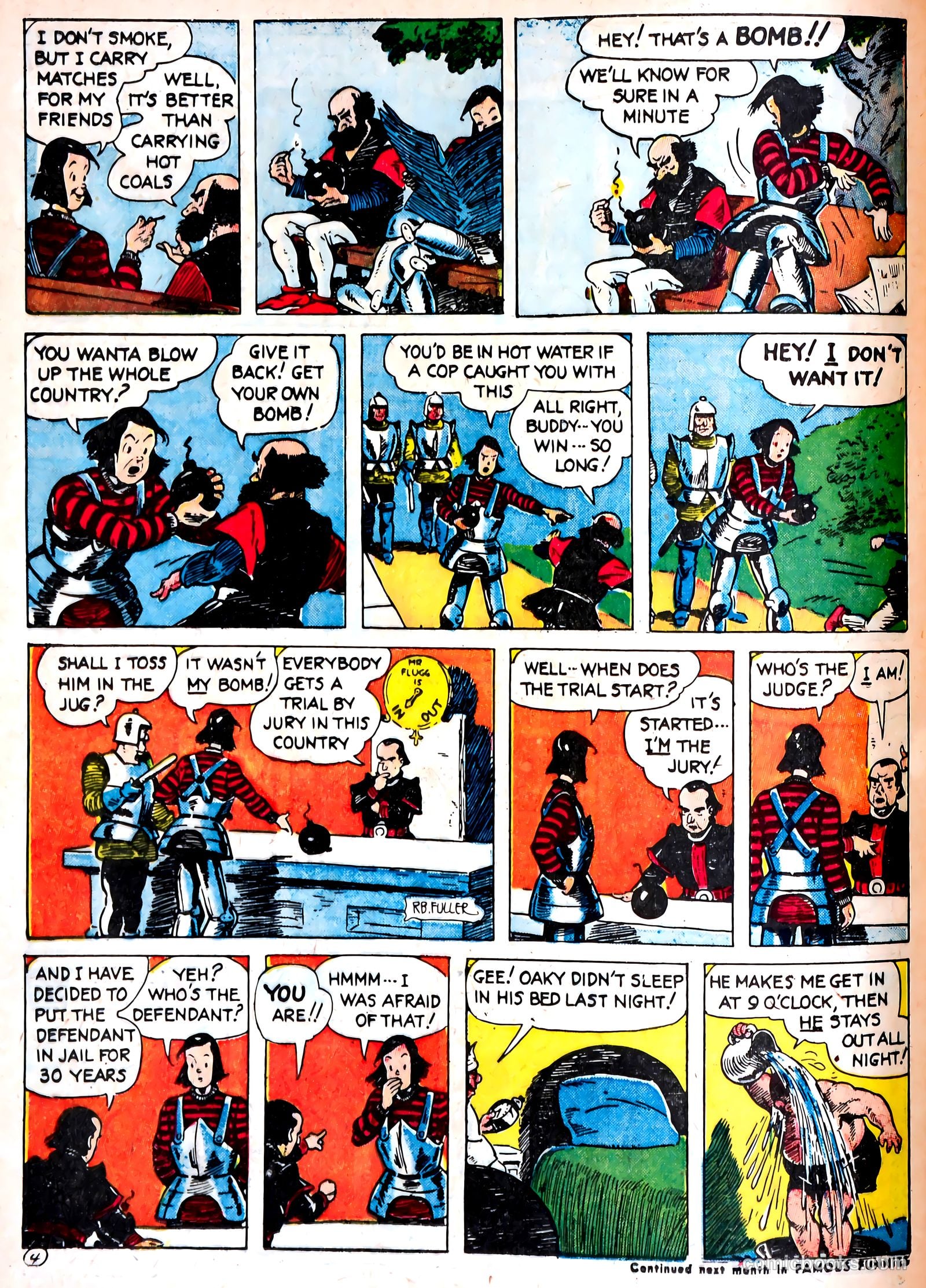 Famous Funnies #92 — page 39 of 60