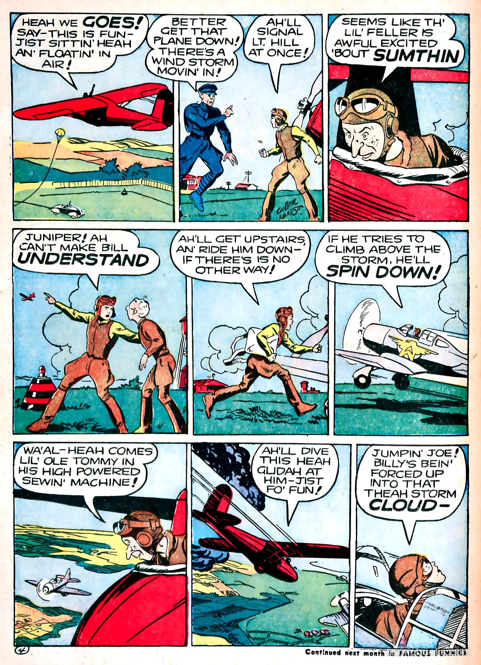 Famous Funnies #92 — page 43 of 60