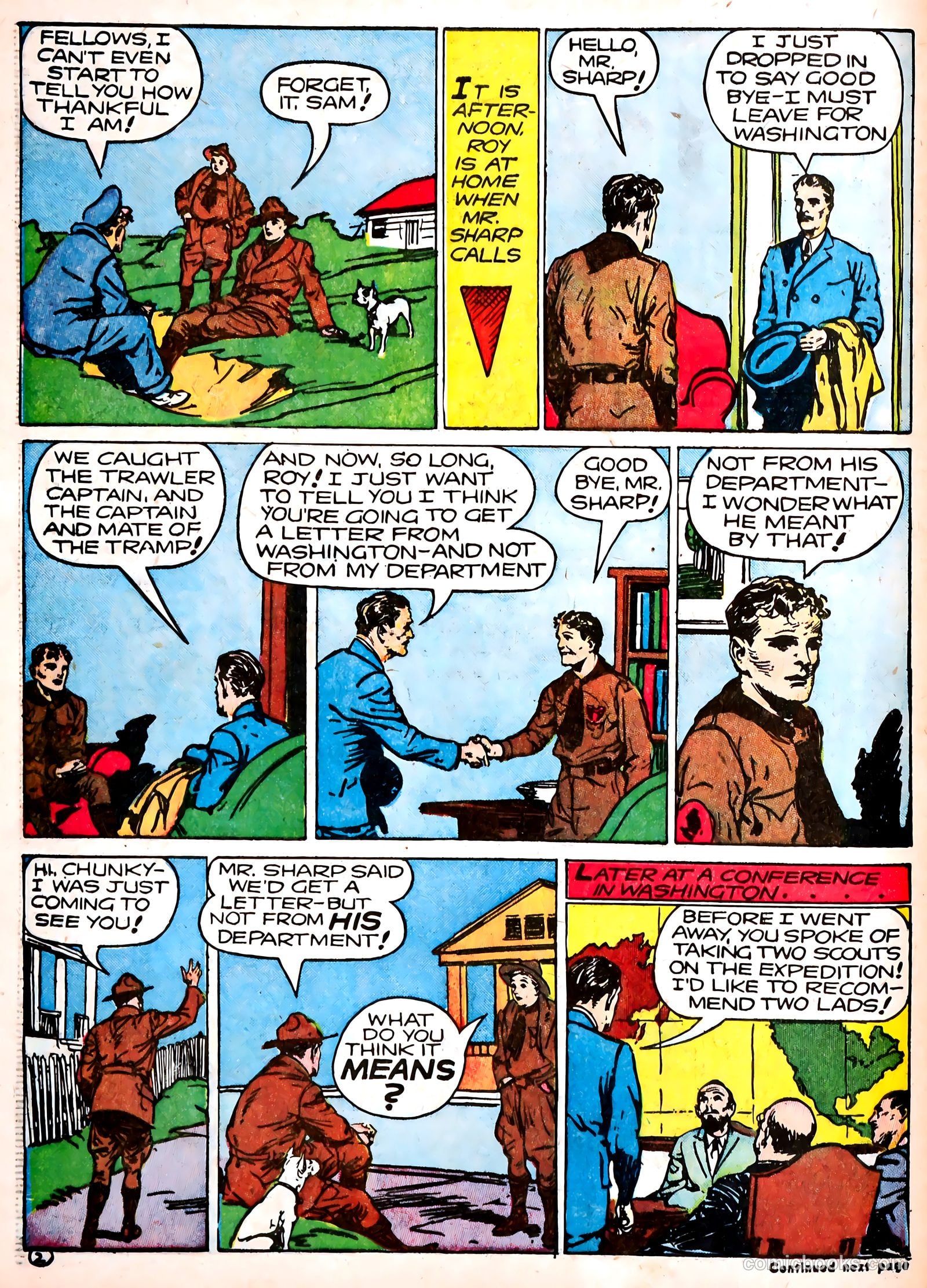 Famous Funnies #92 — page 45 of 60