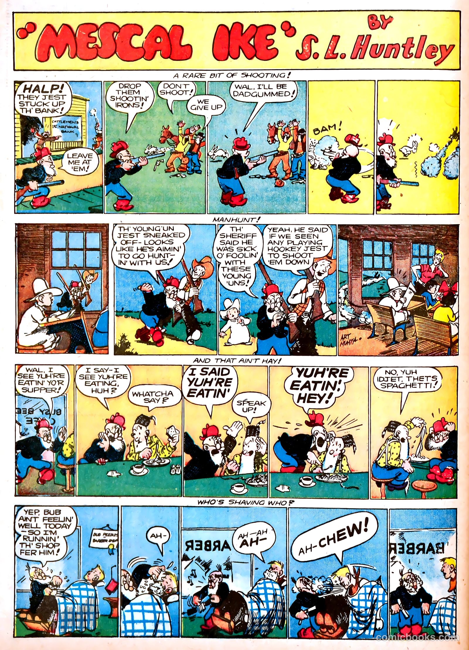 Famous Funnies #92 — page 54 of 60