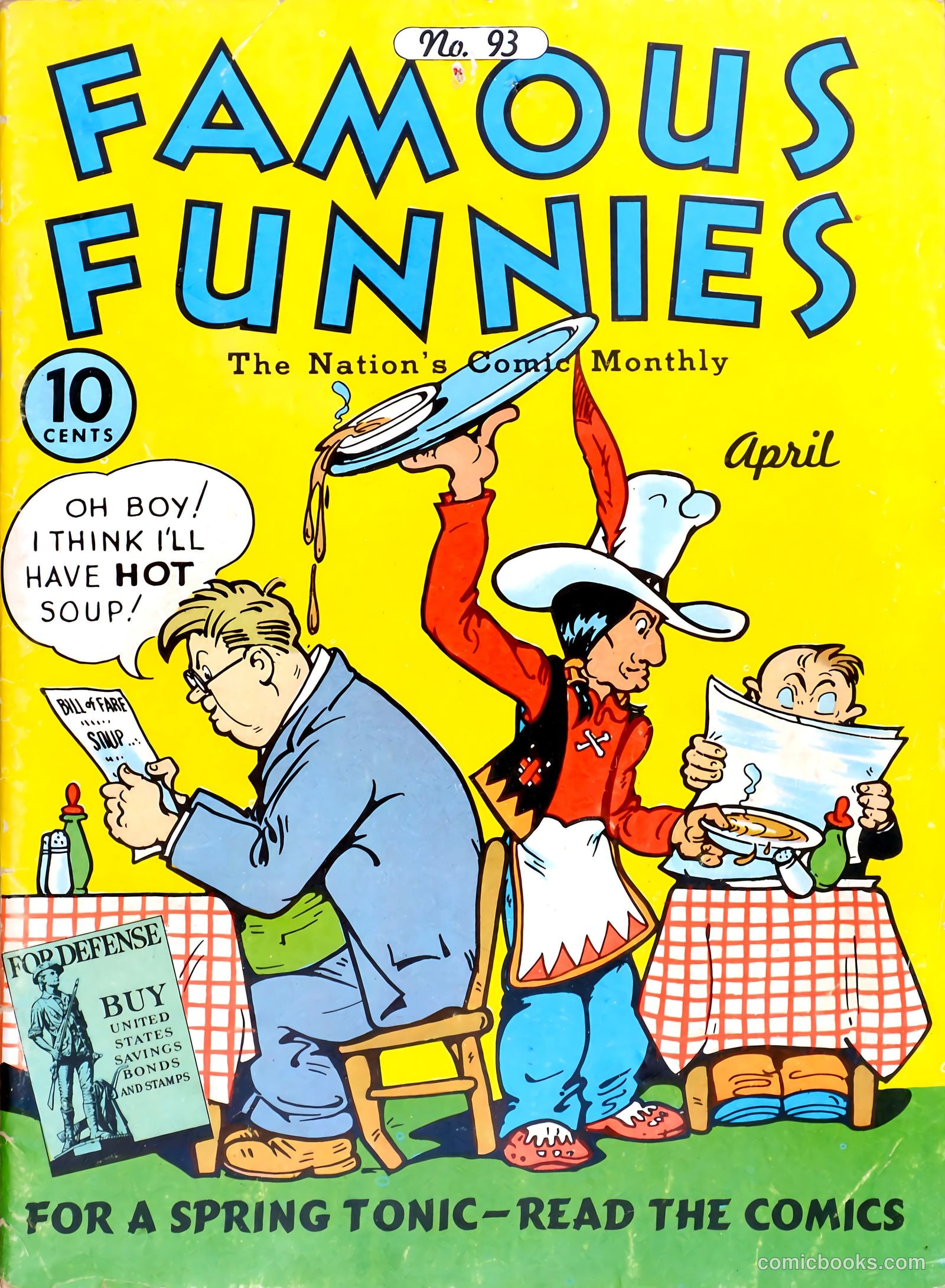 Famous Funnies #93 — page 1 of 60