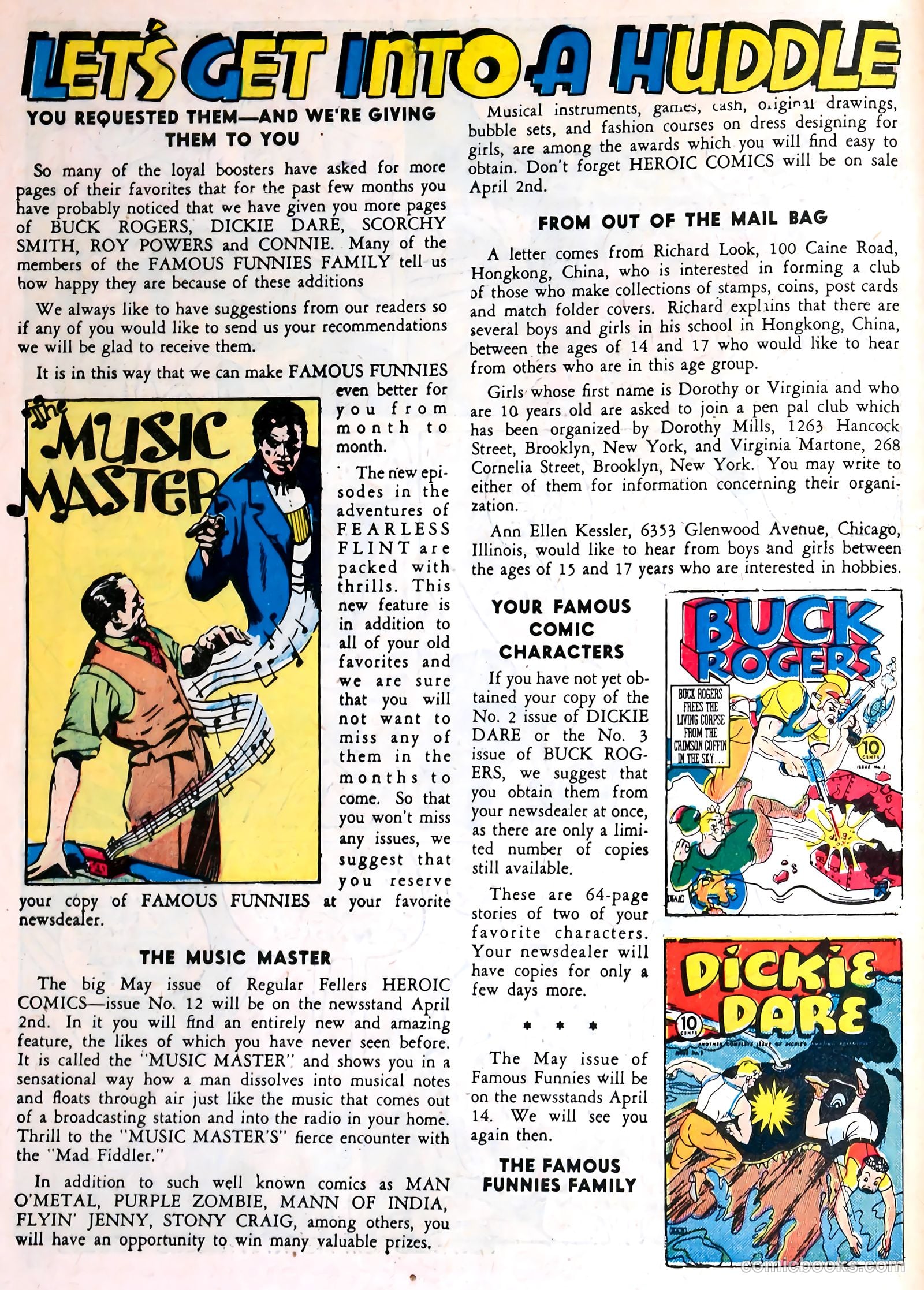 Famous Funnies #93 — page 4 of 60