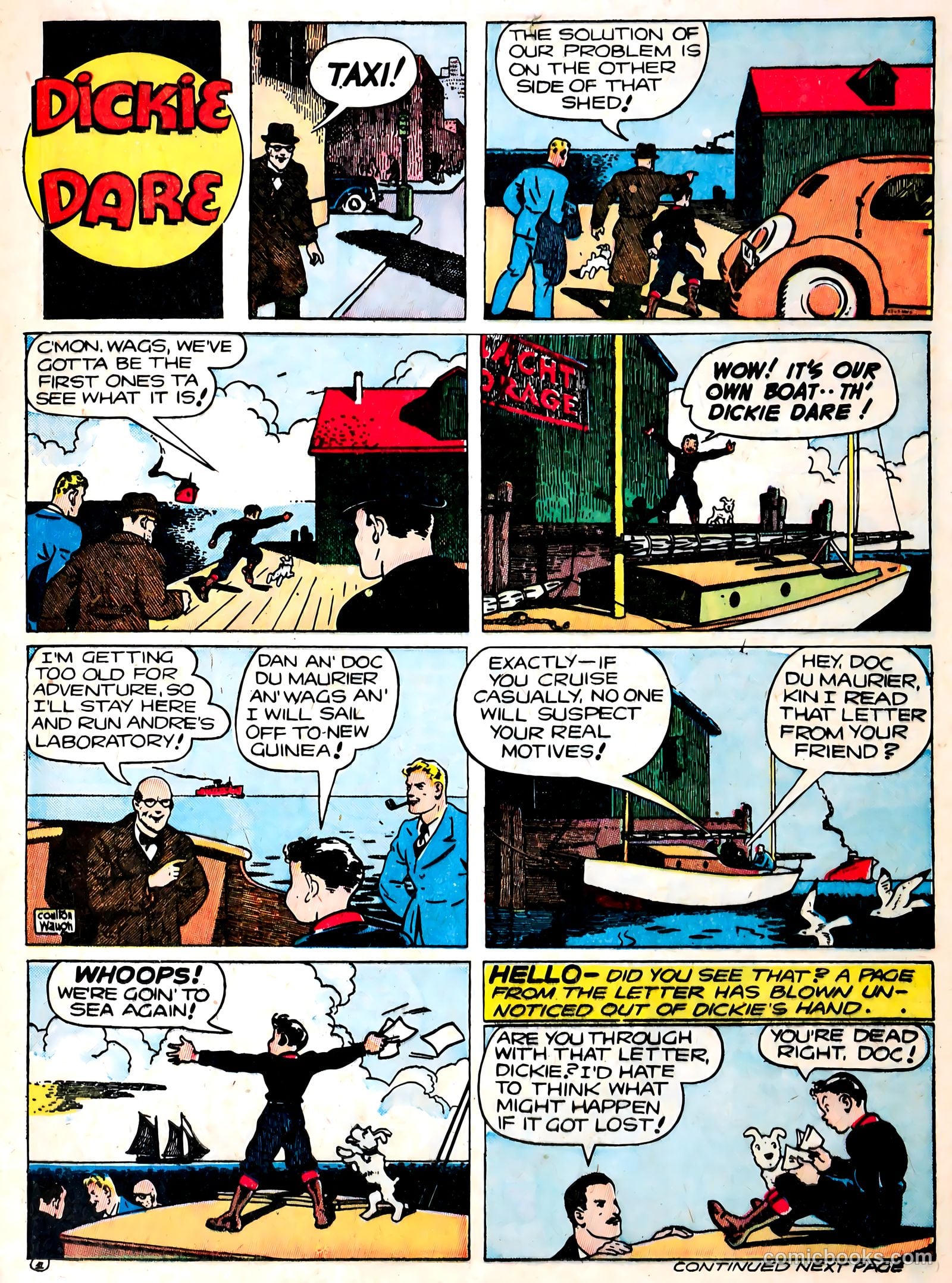 Famous Funnies #93 — page 19 of 60