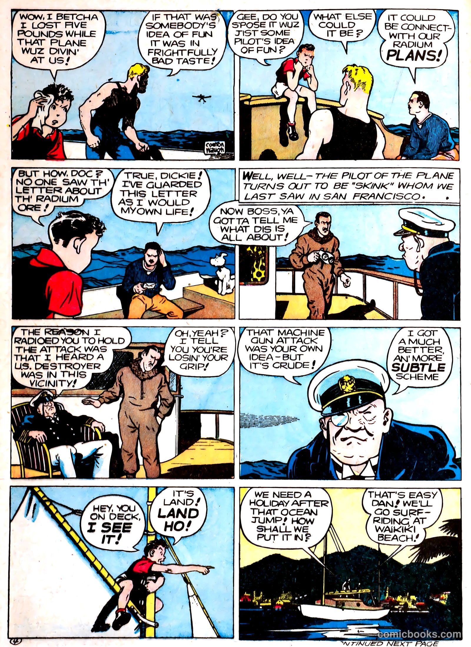 Famous Funnies #93 — page 22 of 60